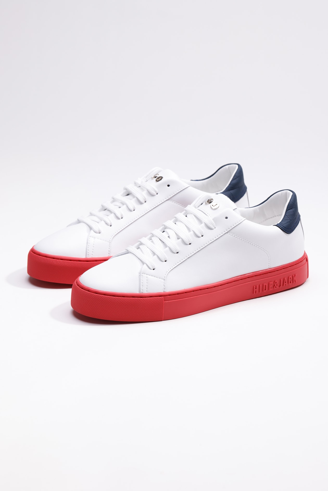 Hide & Jack Low Top Sneaker - Essence Sky Blue Red