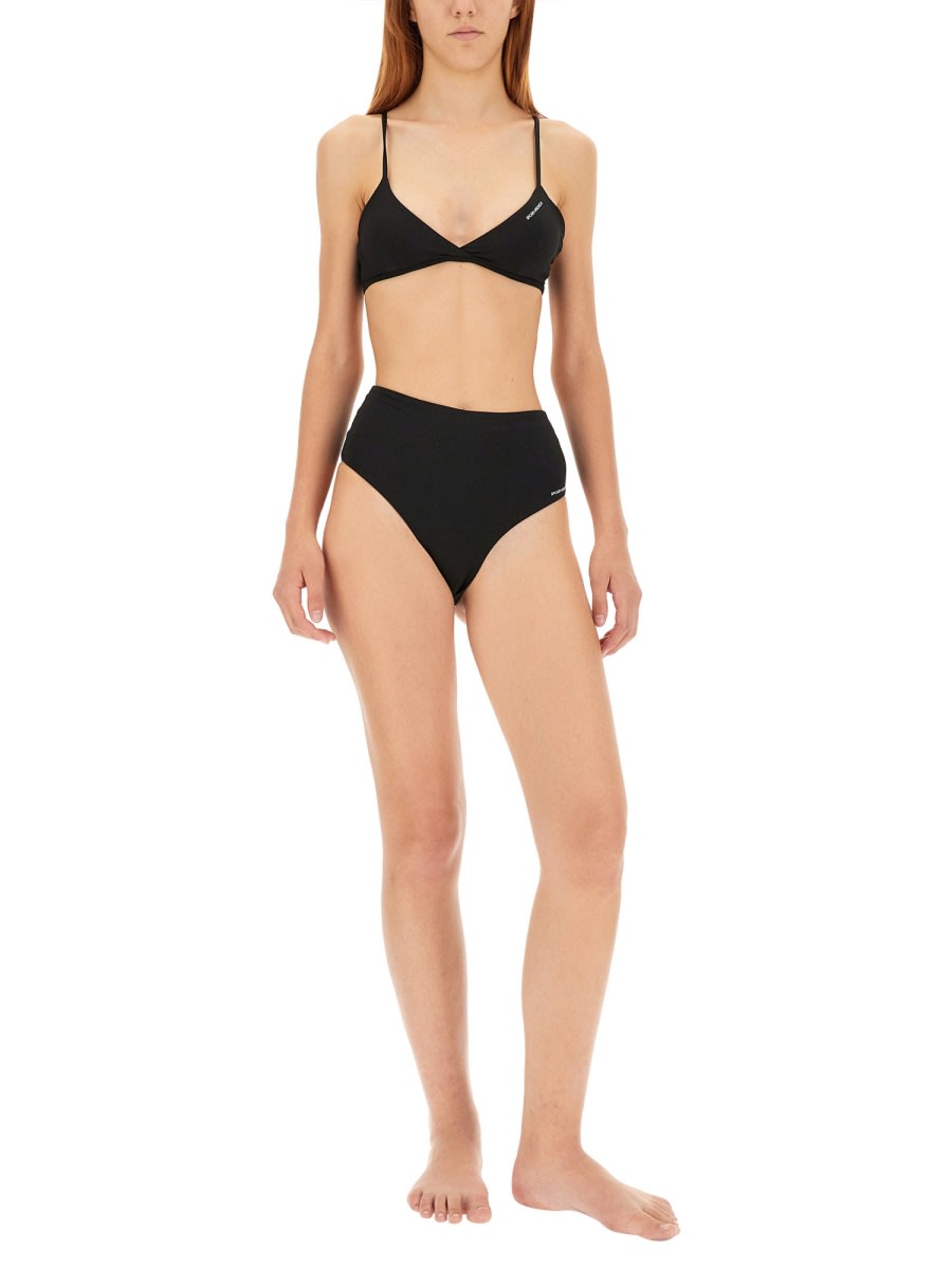 Shop Sporty & Rich Bikini Briefs In Black