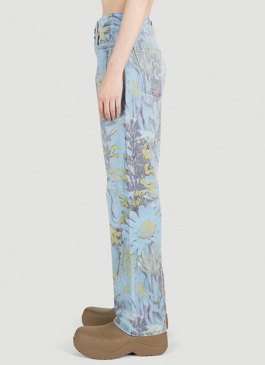 Stella Mccartney Rewild Flora Mid-rise Jeans