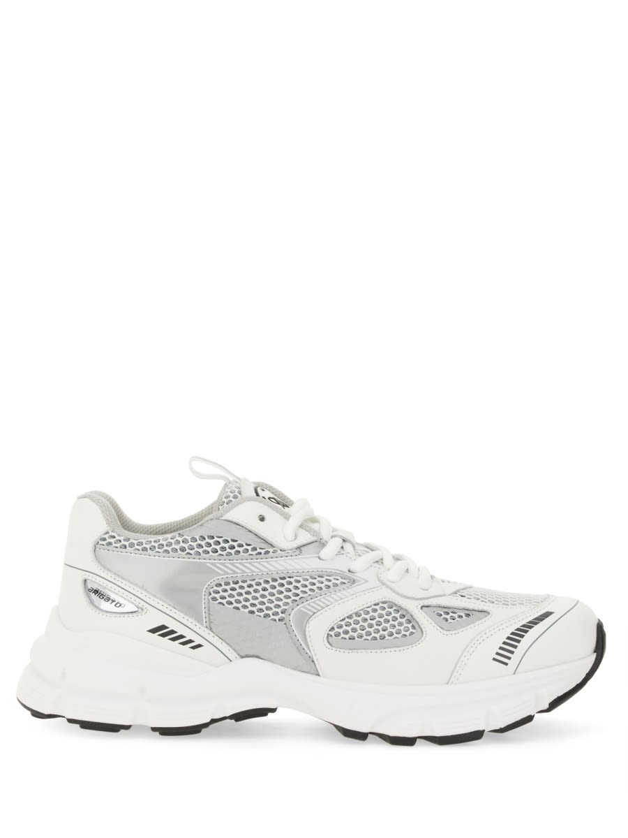 Shop Axel Arigato Marathon Runner Sneaker In White