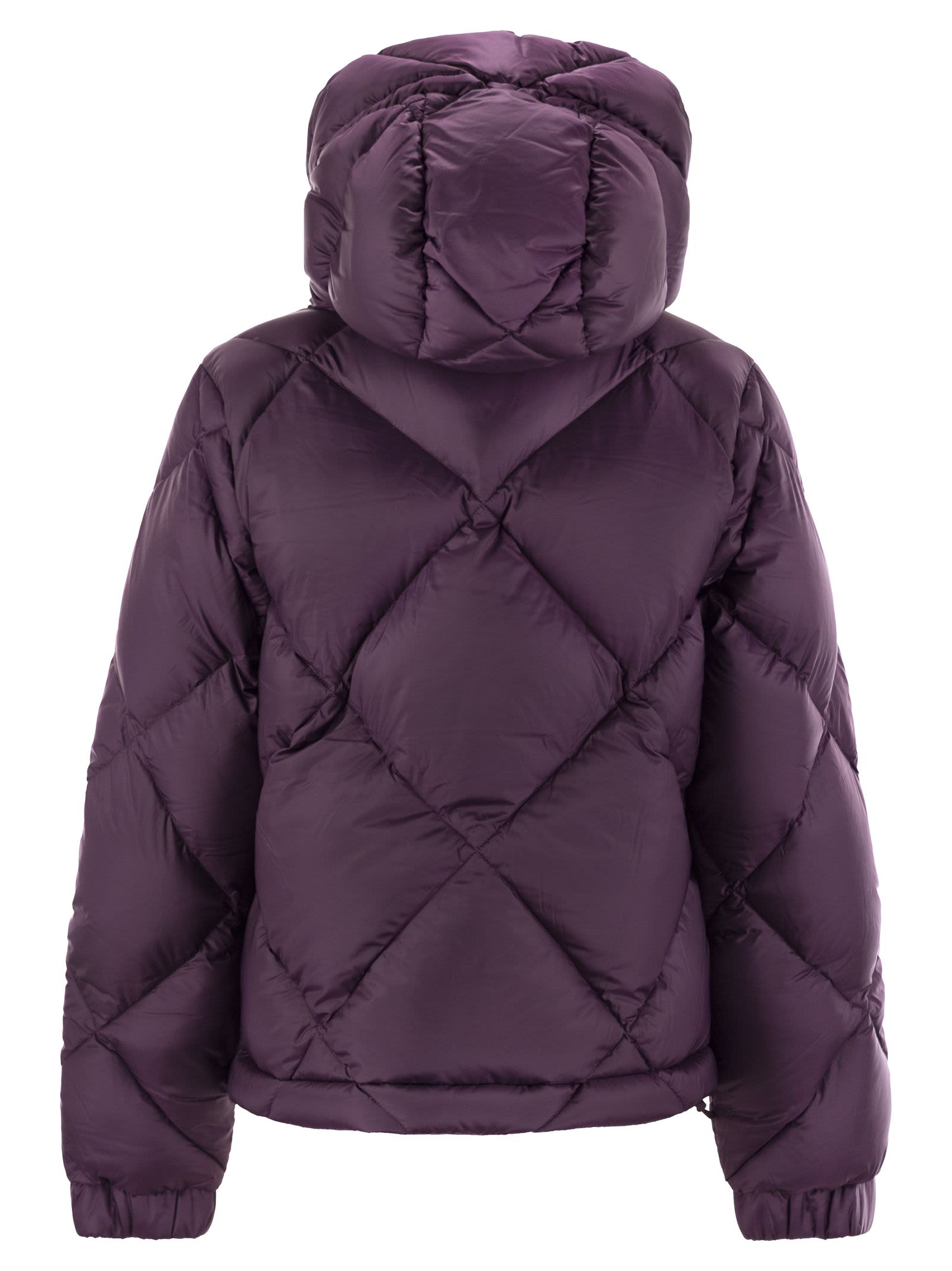 K-way K Way Ninev Down Jacket In Purple