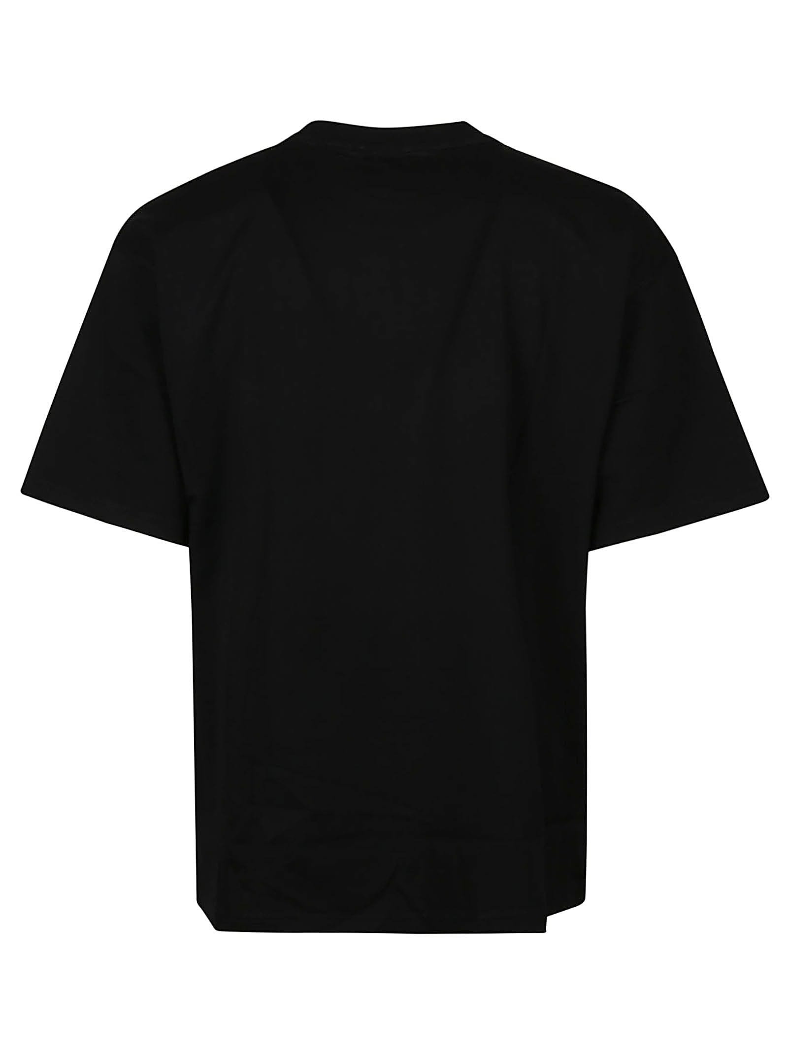 Diesel Men T-boxt-bleach T-shirt With Print In Xx Black