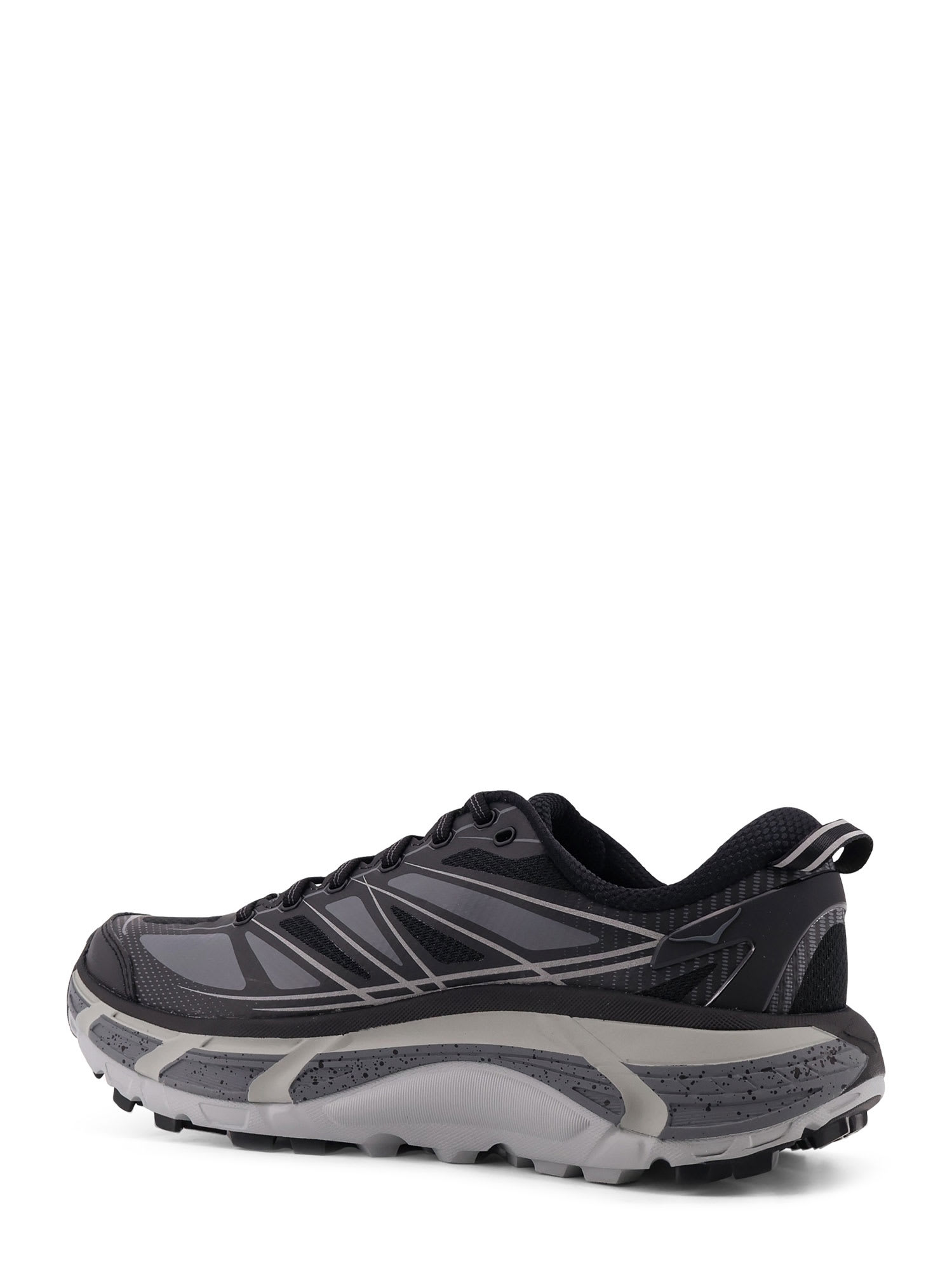 Hoka Mafate Speed 2 Black/grey Trainer In Black