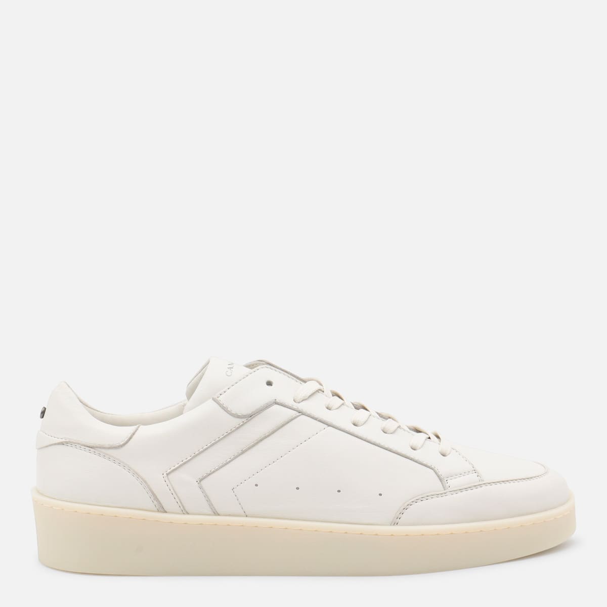 White Leather Sneakers