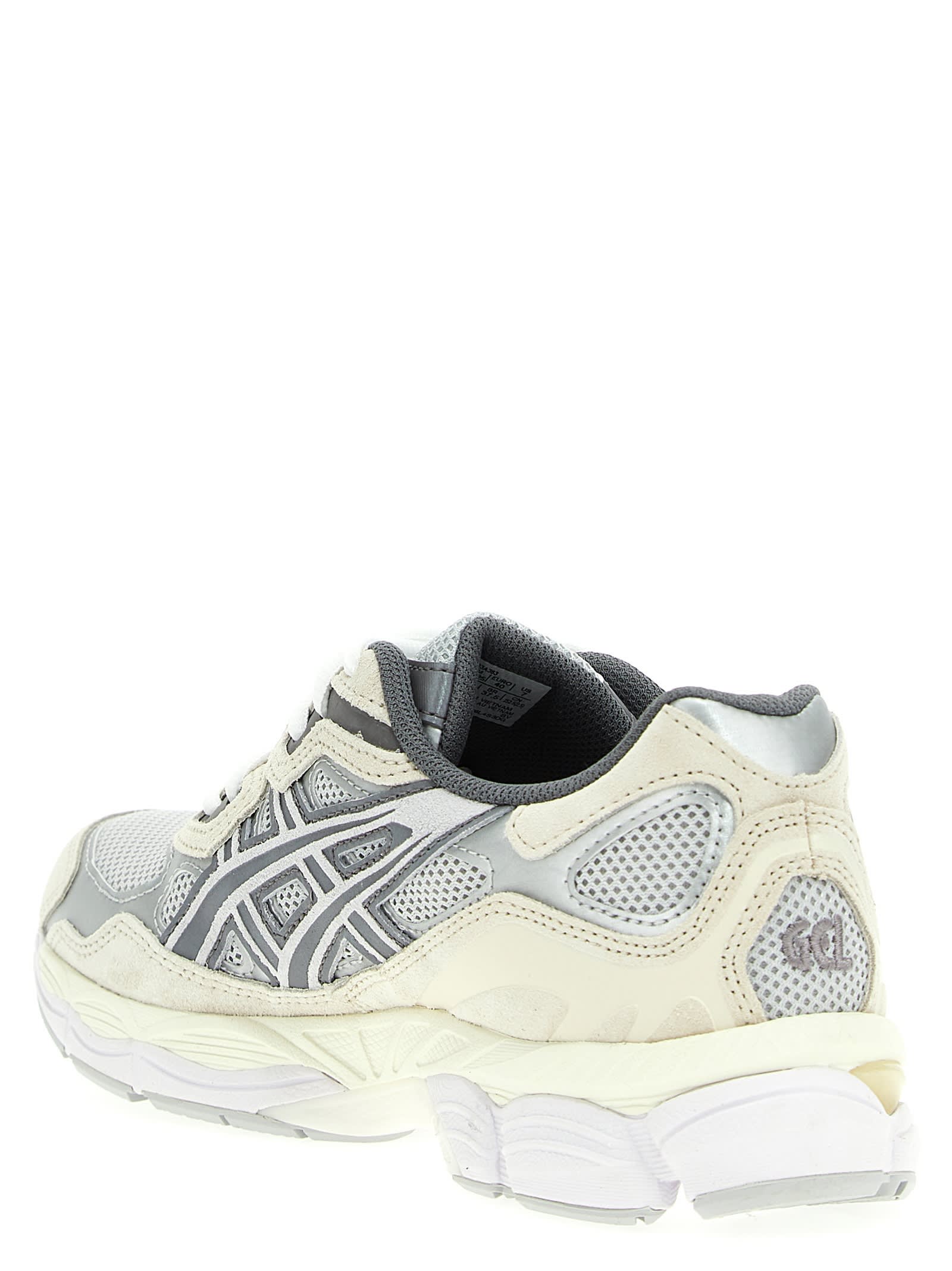 Shop Asics Gel-nyc Sneakers In Concrete/oatmeal