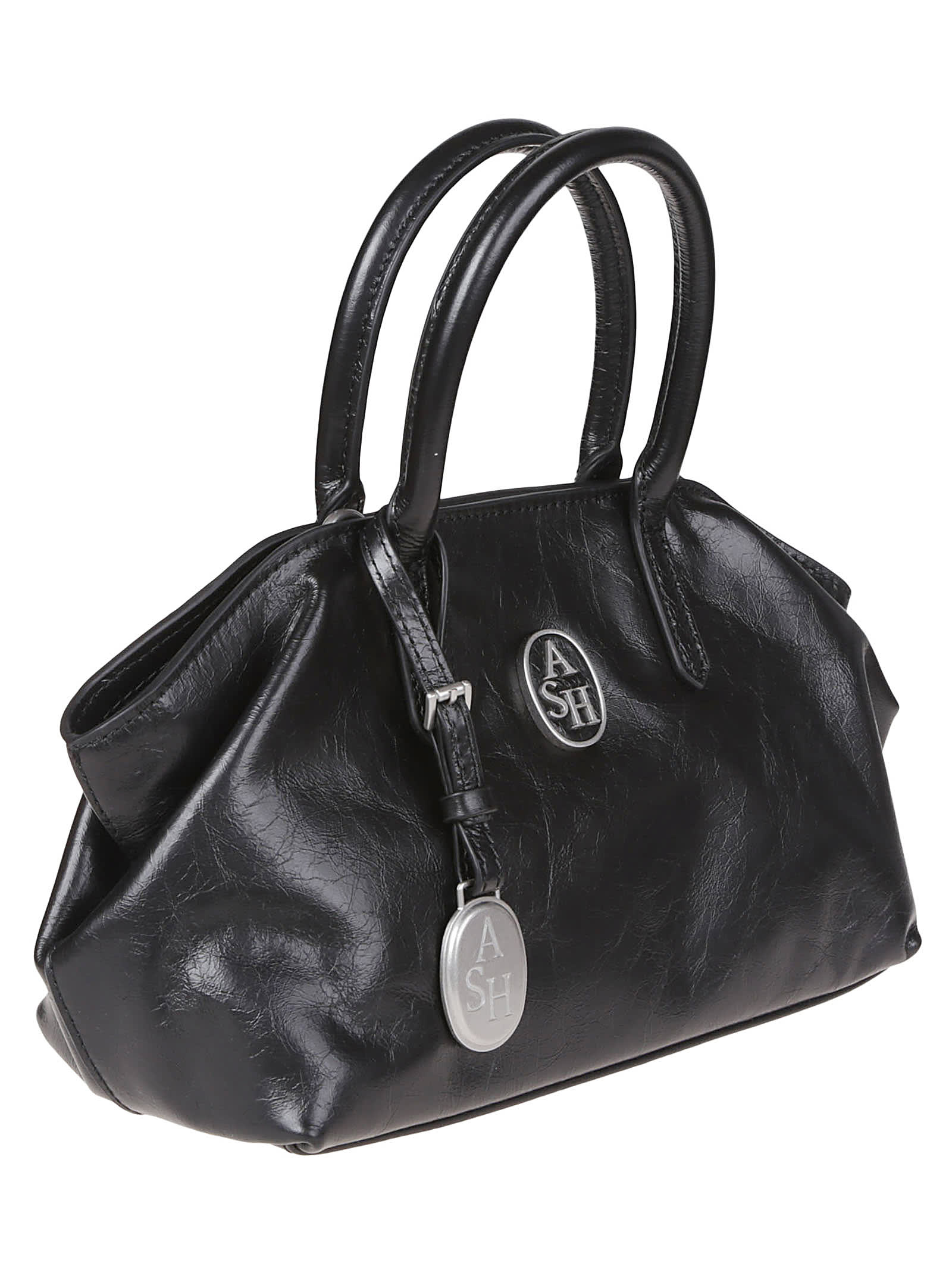 Ash Josephine Bag In Black/antic Silver
