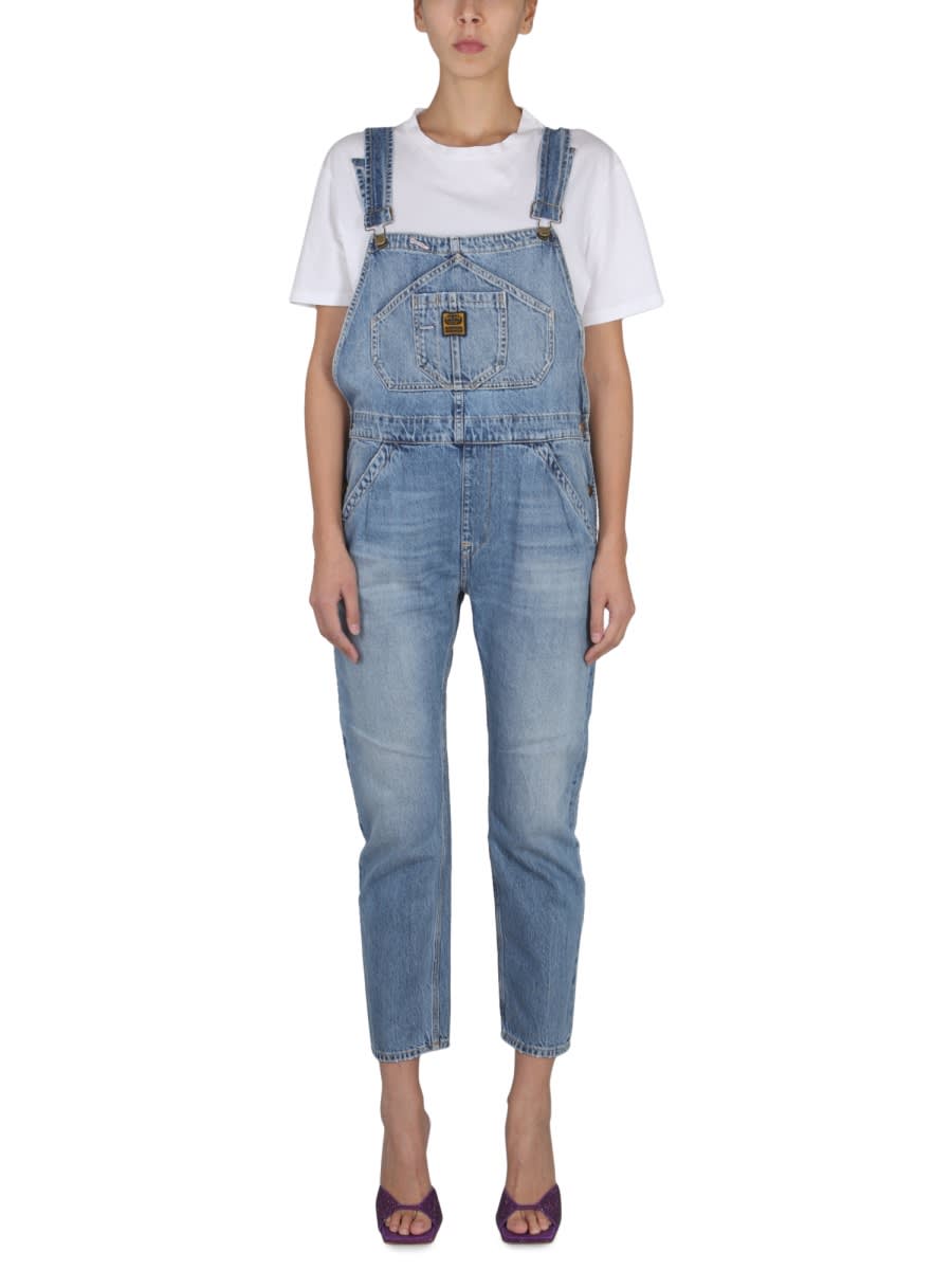 Dungarees With Logo