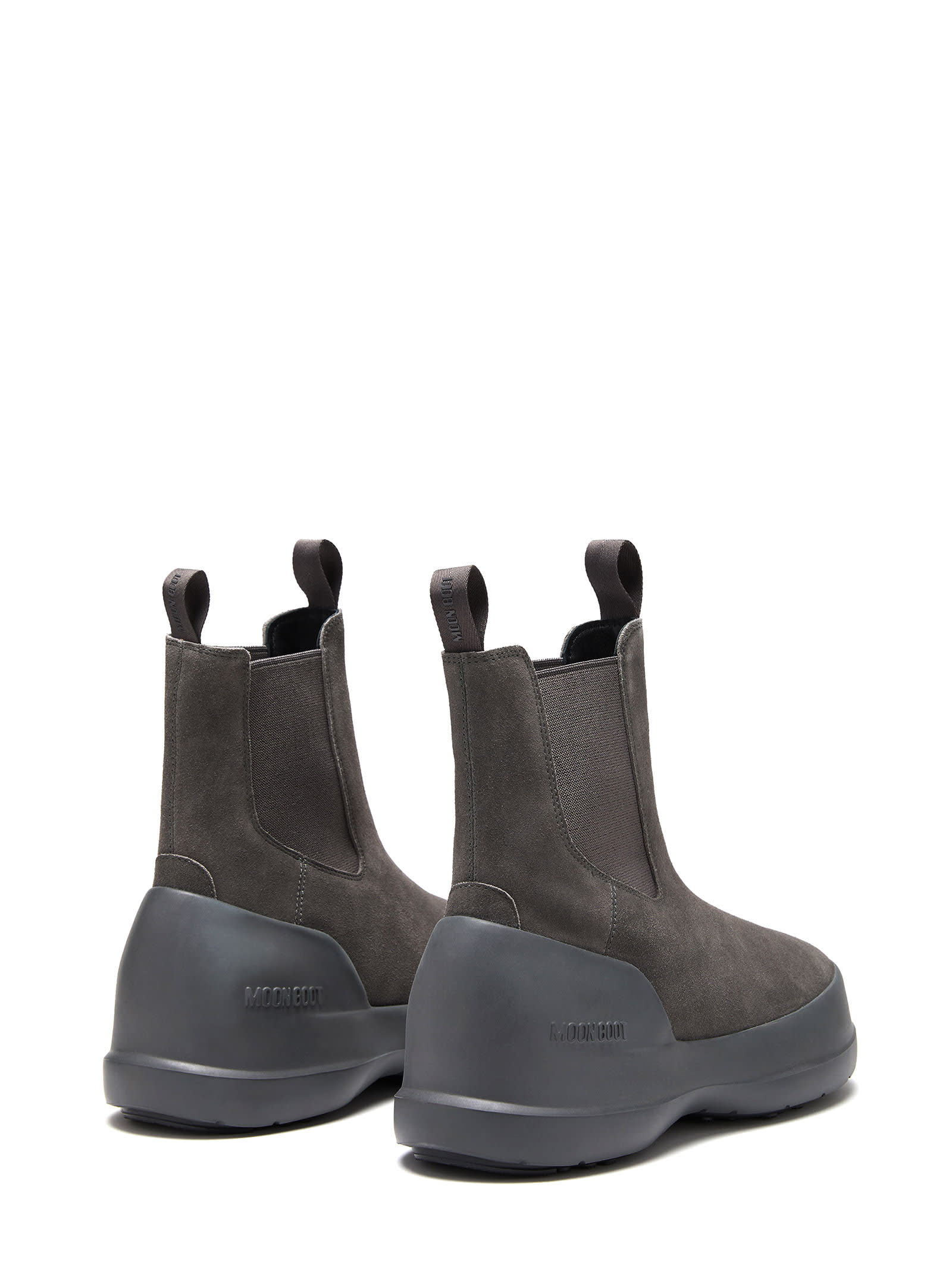 Shop Moon Boot Luna Chelsea Boots In Grey