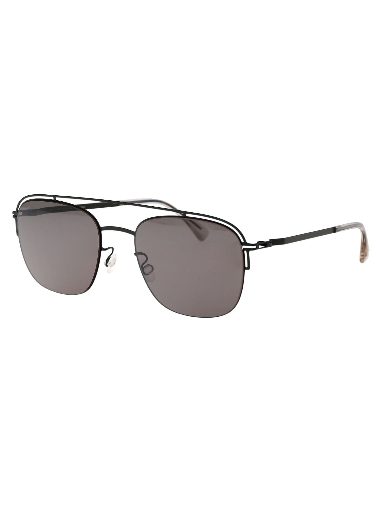 Shop Mykita Nor Sunglasses In 002 Black Polarized Pro Hi-con