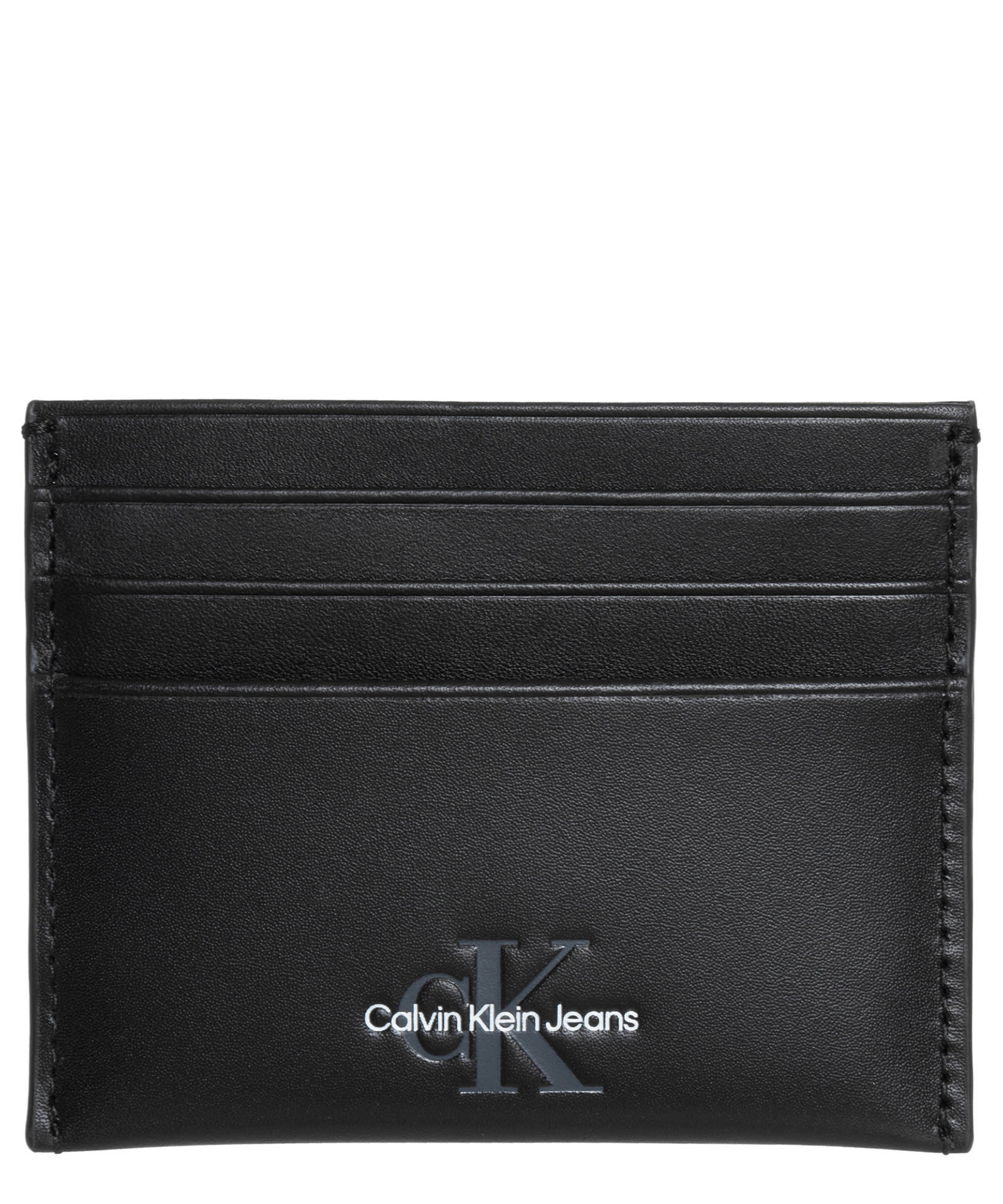 Calvin Klein Jeans Leather Credit Card Holder