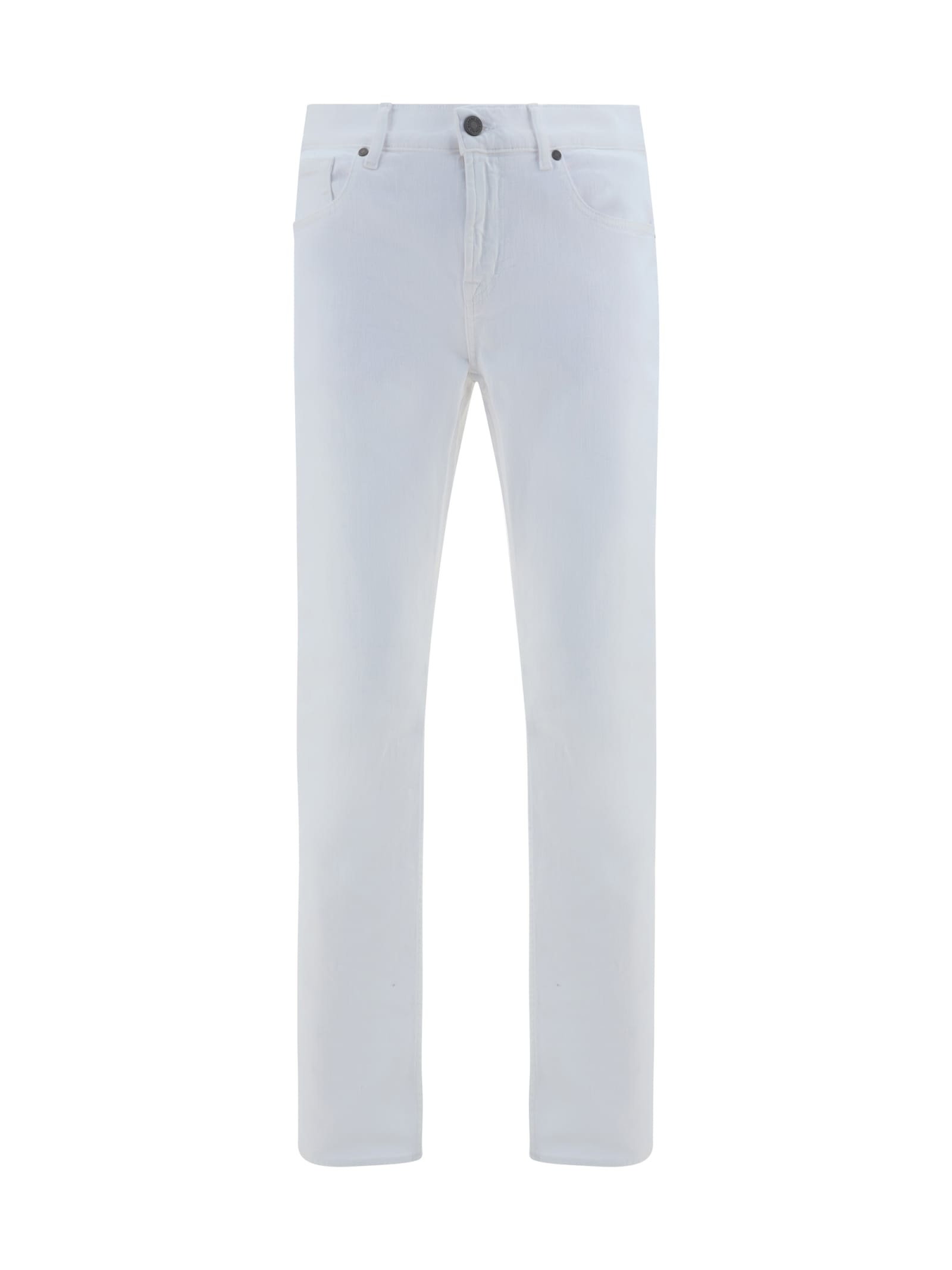 Shop 7 For All Mankind Luxe Pants In White