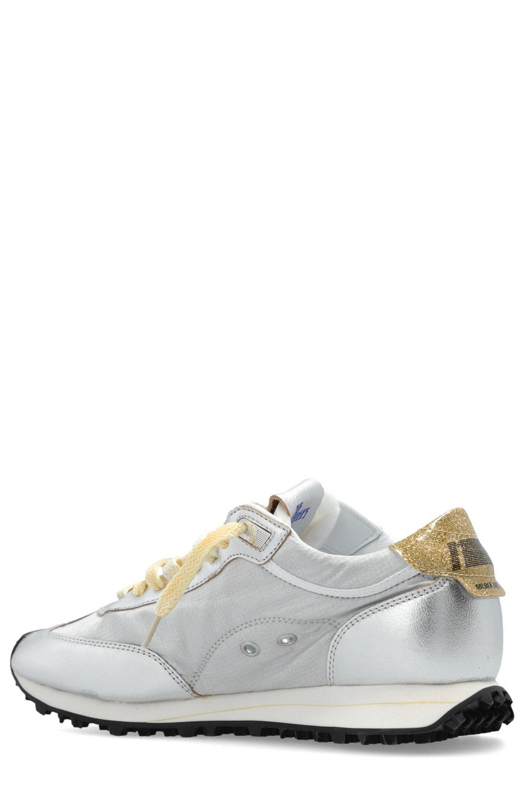 Golden Goose 'm77 Marathon Running' Sneakers In Silver