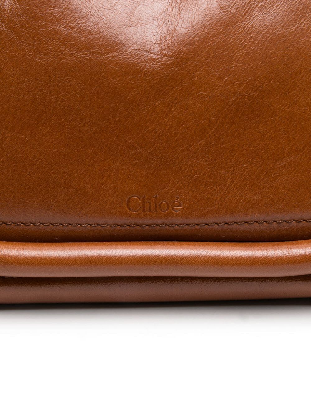 Shop Chloé Paraty 24 Shoulder Bag In M Clay Brown