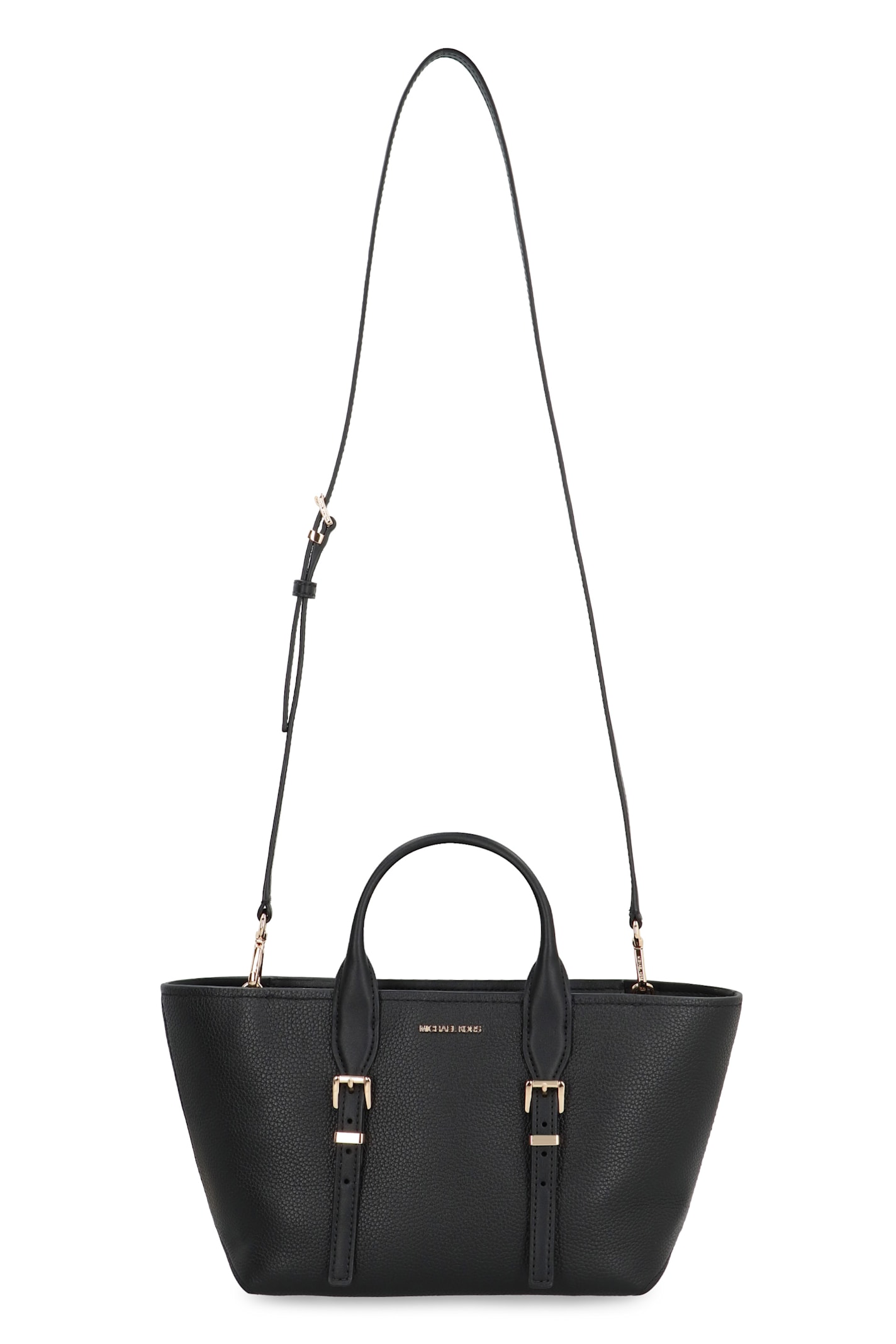 MICHAEL MICHAEL KORS MOORE PEBBLED LEATHER HANDBAG