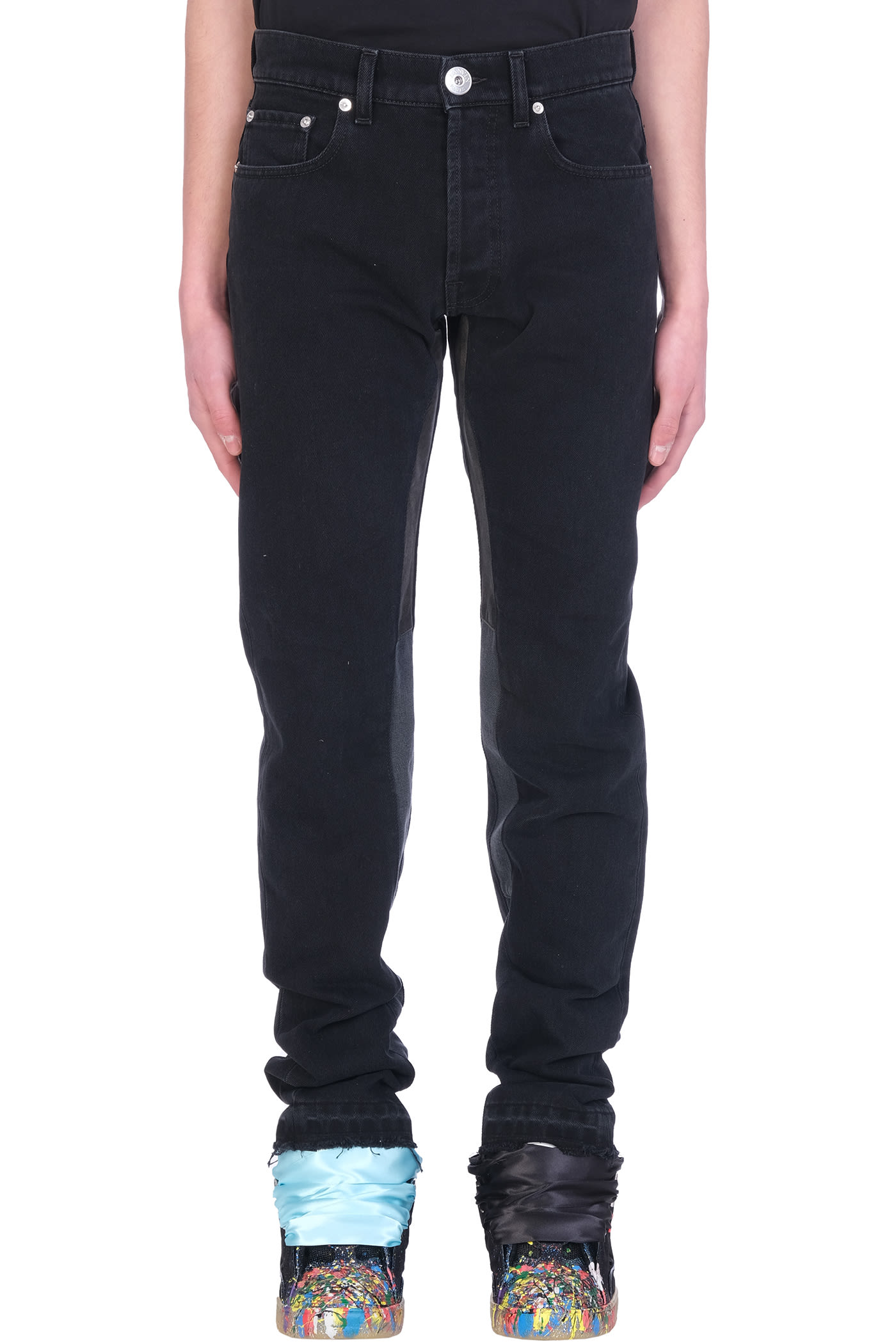 Gallery Dept. Jeans In Black Cotton
