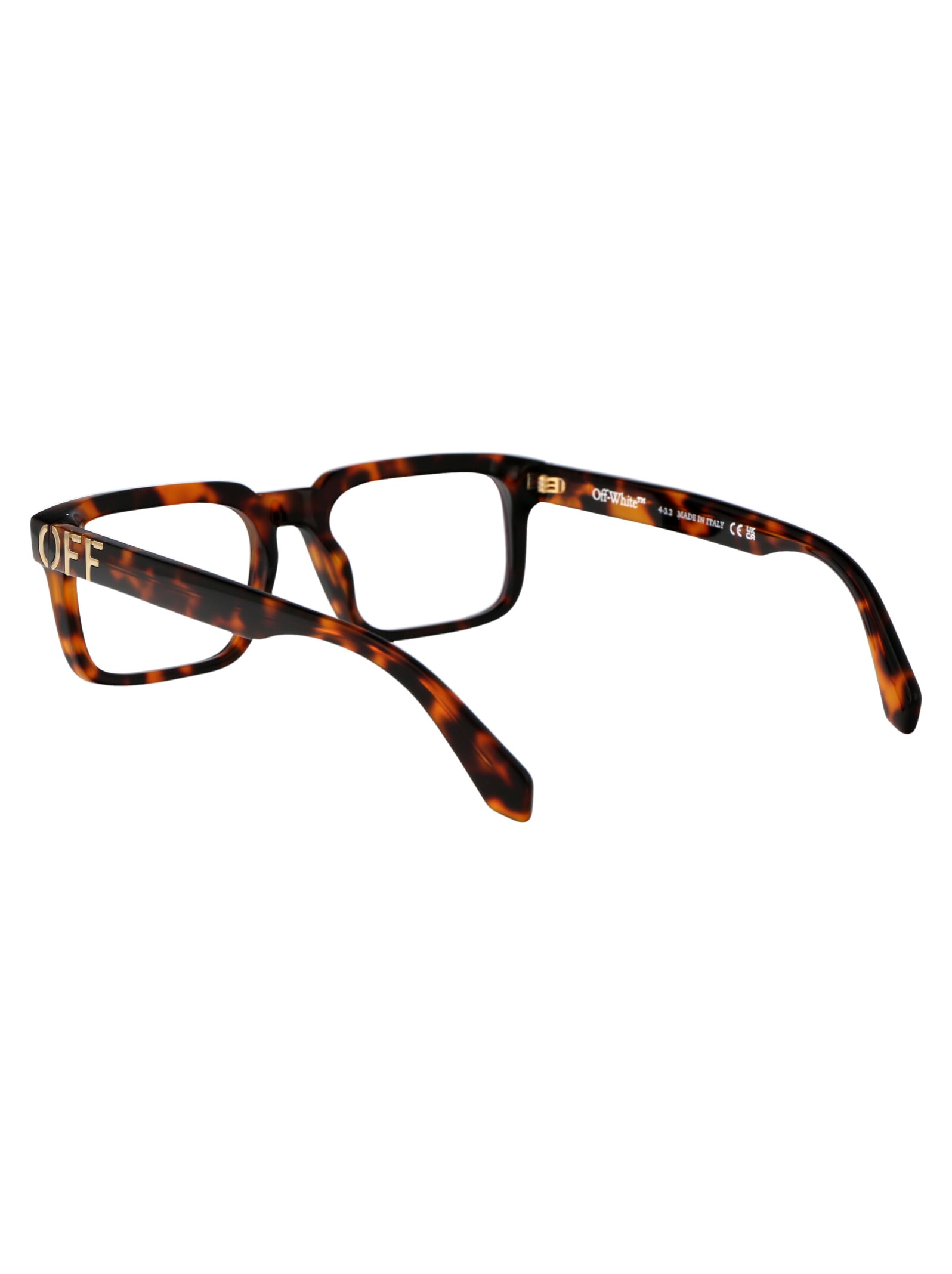 Shop Off-white Optical Style 70 Glasses In 6000 Havana