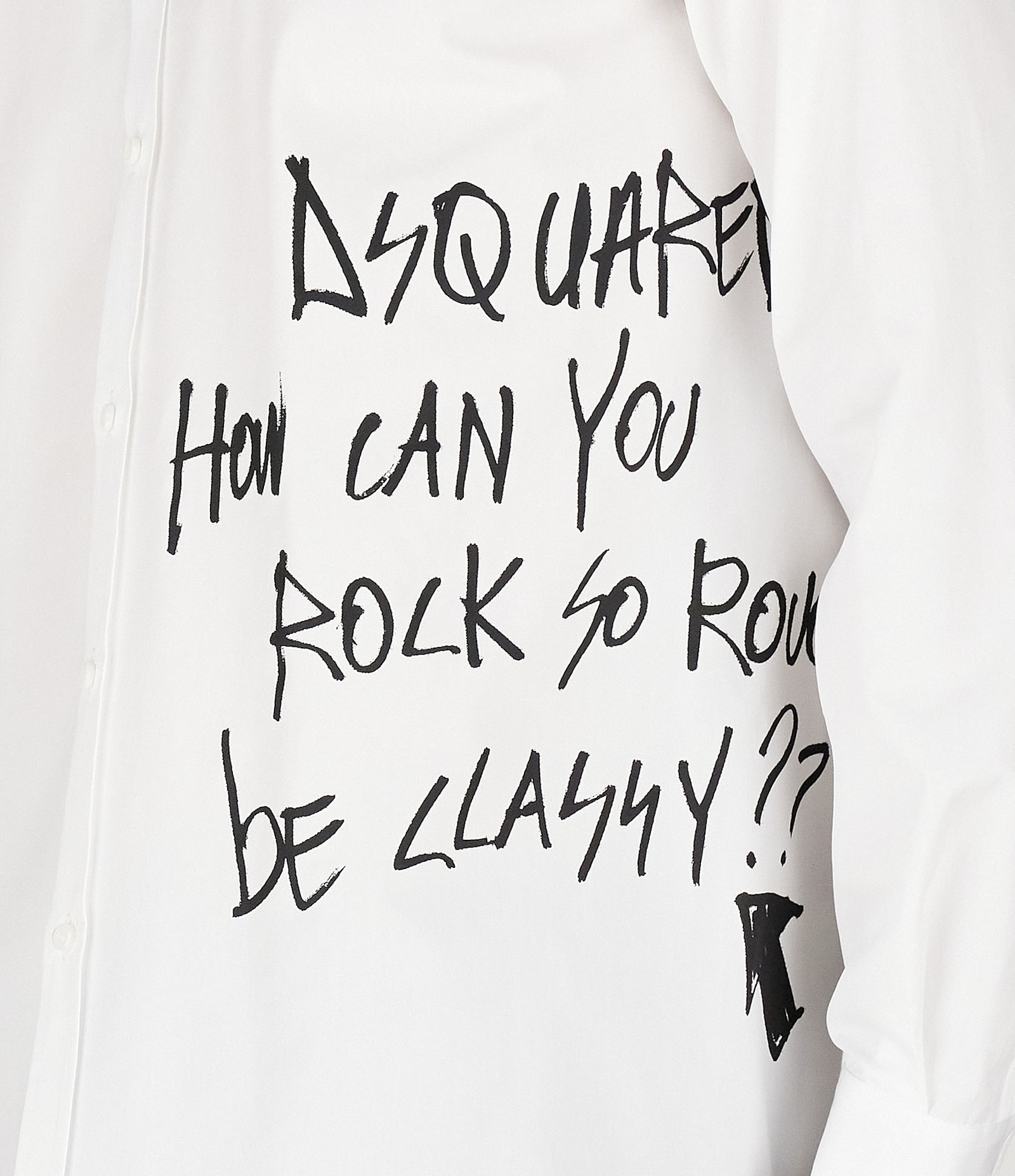 Shop Dsquared2 Shirts In White