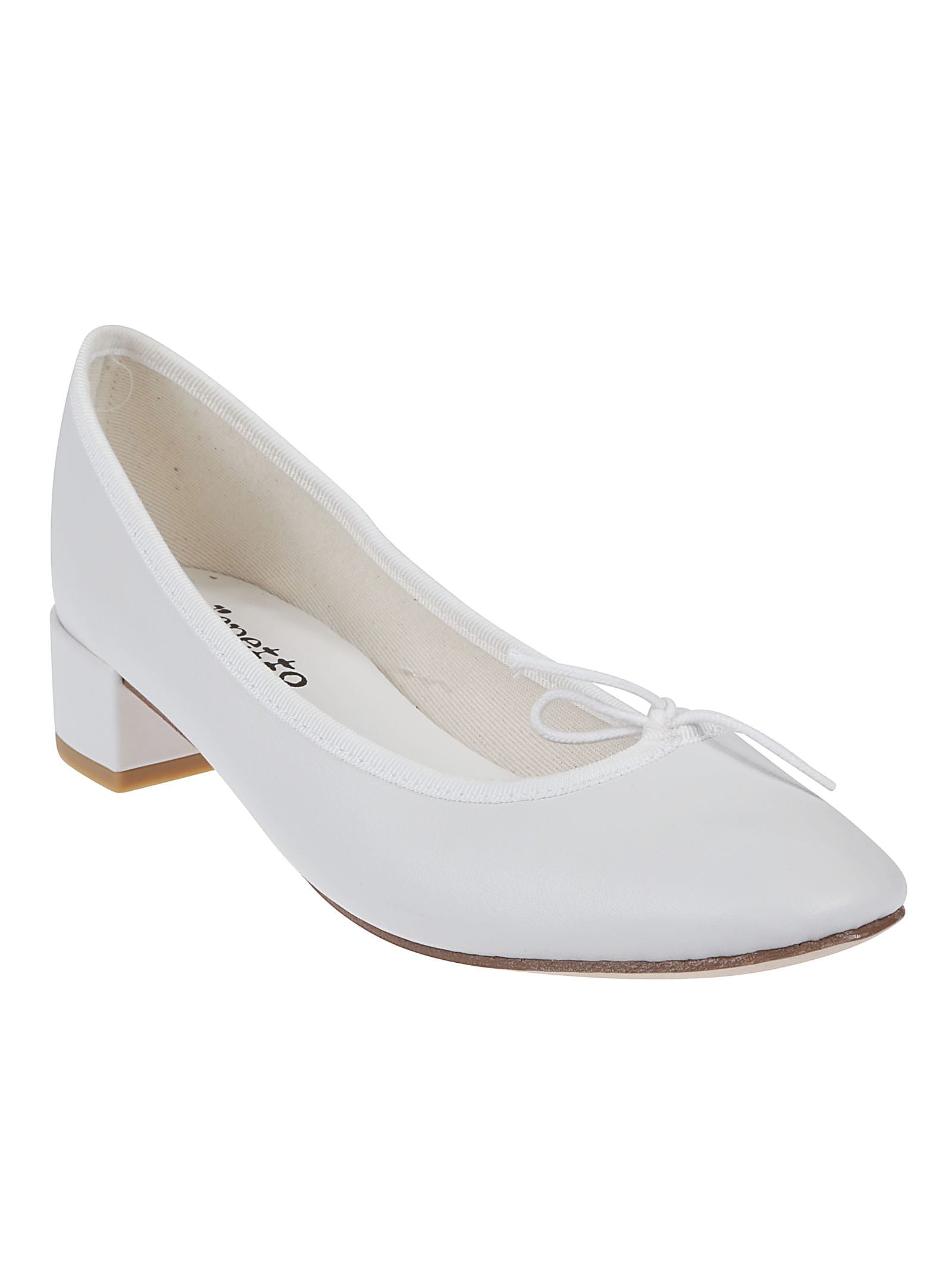 Repetto Camille Mythique Pumps In Blanc | ModeSens