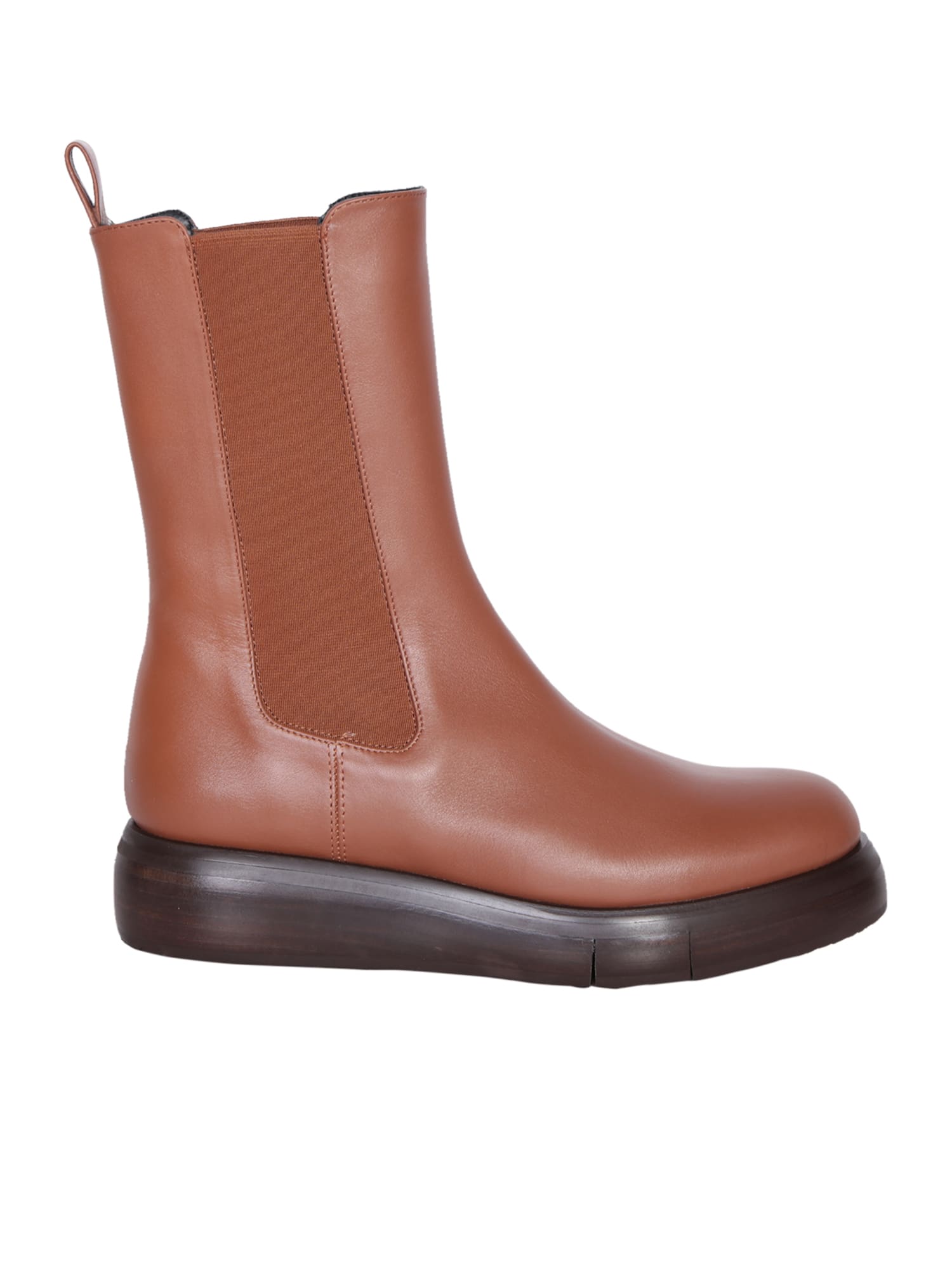 Paloma Barceló Jack Ankle Boot In Tan