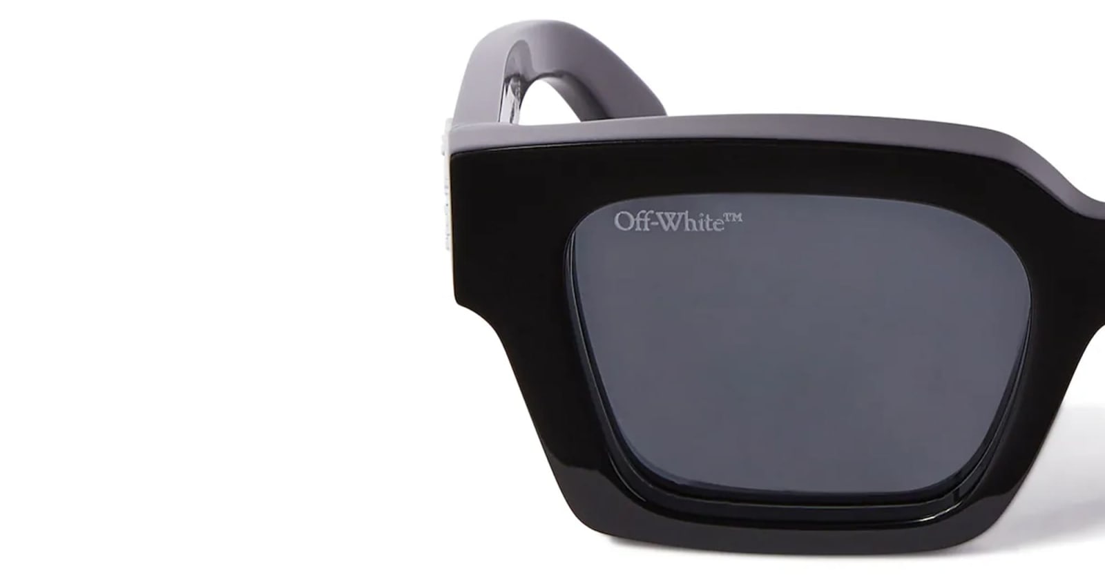 Shop Off-white Virgil L - Black / Dark Grey Sunglasses