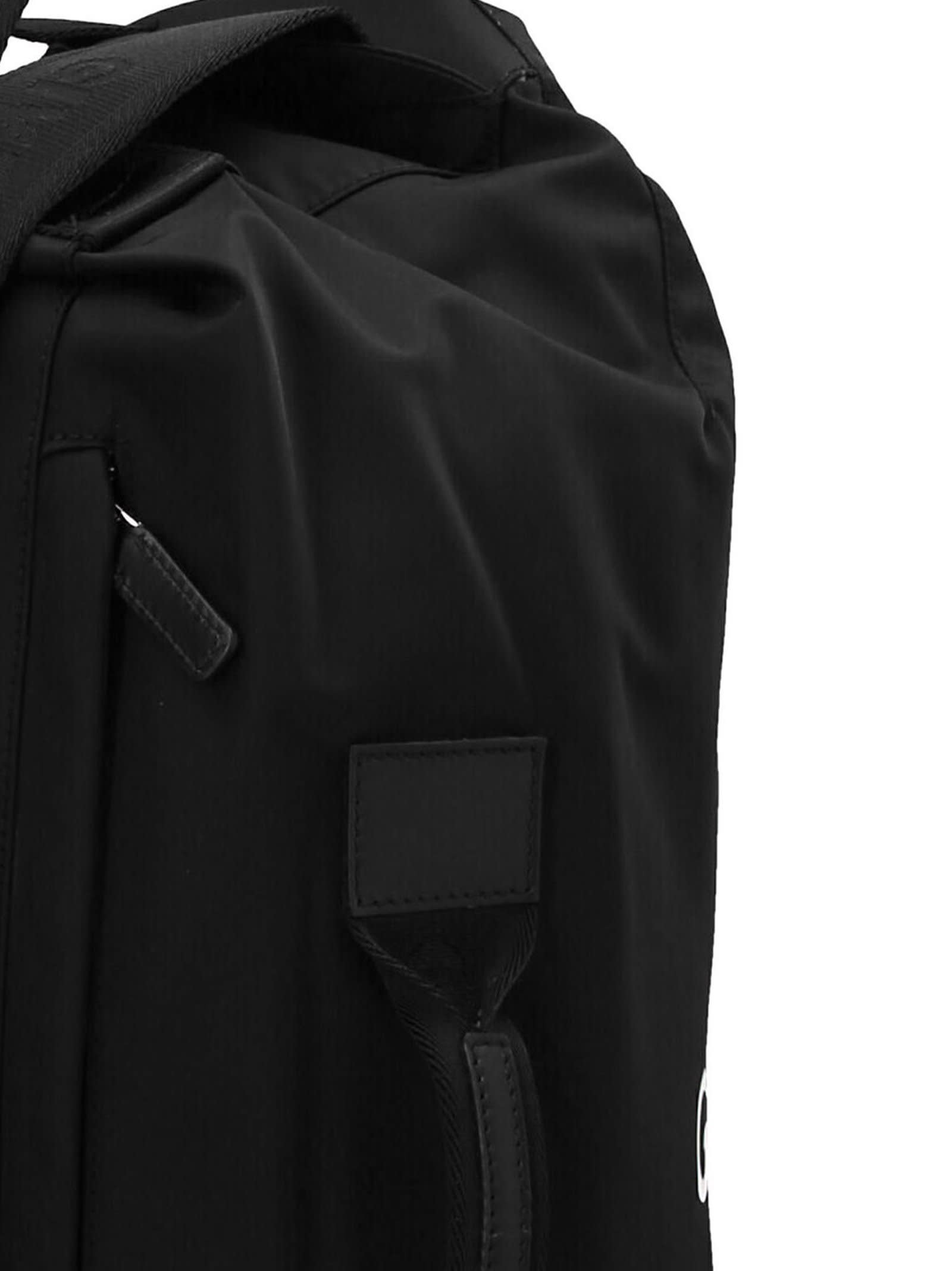 Shop Givenchy Logo Backpack In Black