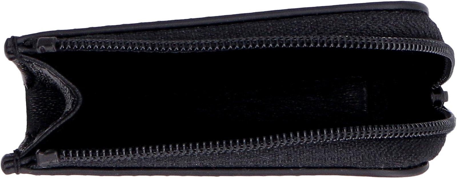 Shop Alexander Mcqueen Logo Printed Zipped Wallet In Black