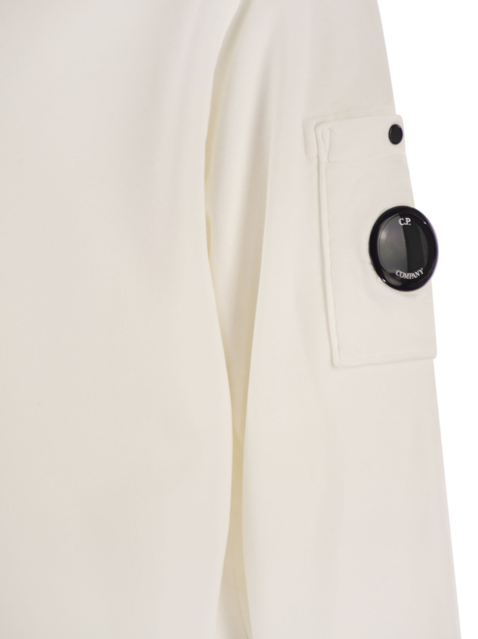 C.p. Company Signature Lens Crewneck Sweatshirt