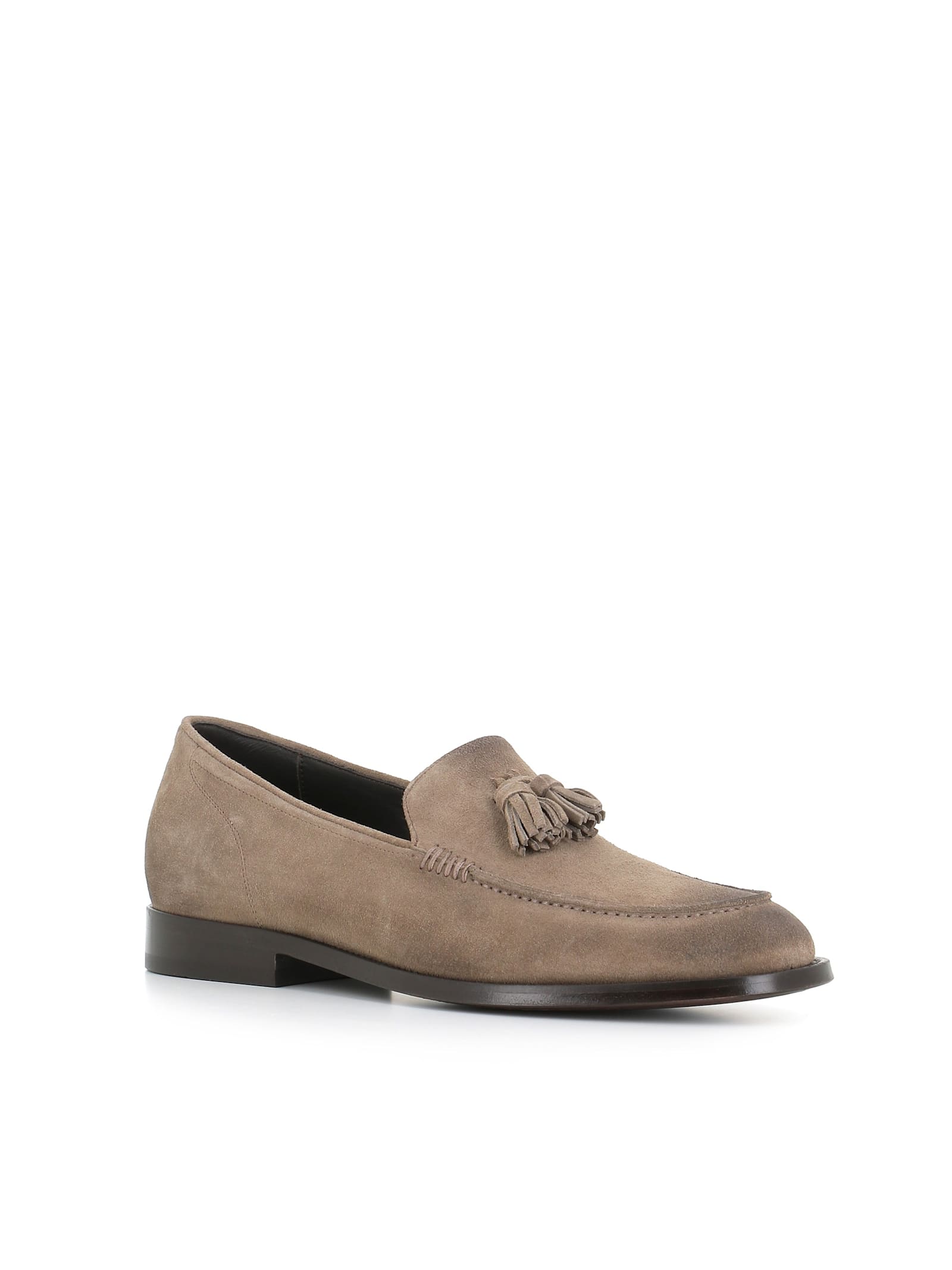 Pantanetti Tassel Loafer 18603a In Turtledove