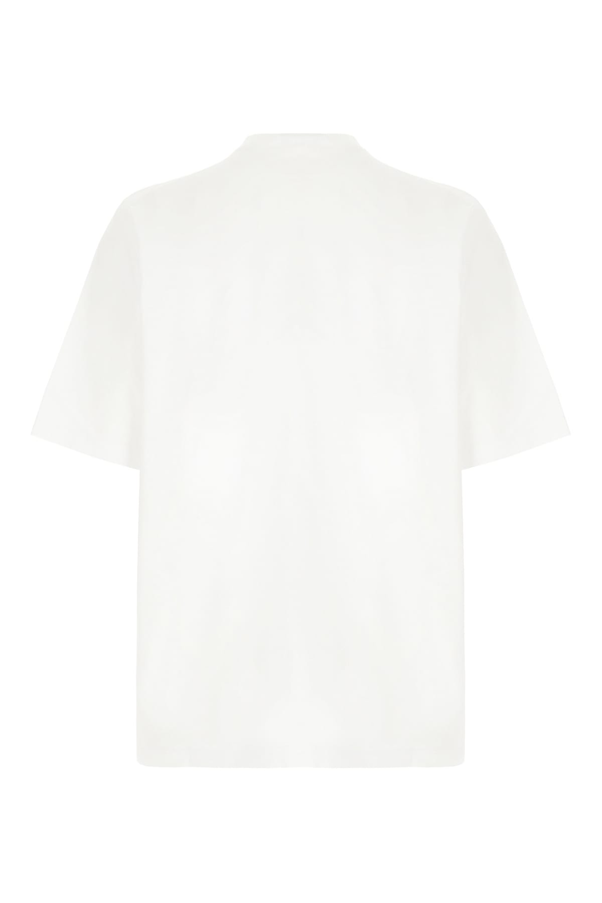 Shop Dsquared2 White Cotton T-shirt In 100