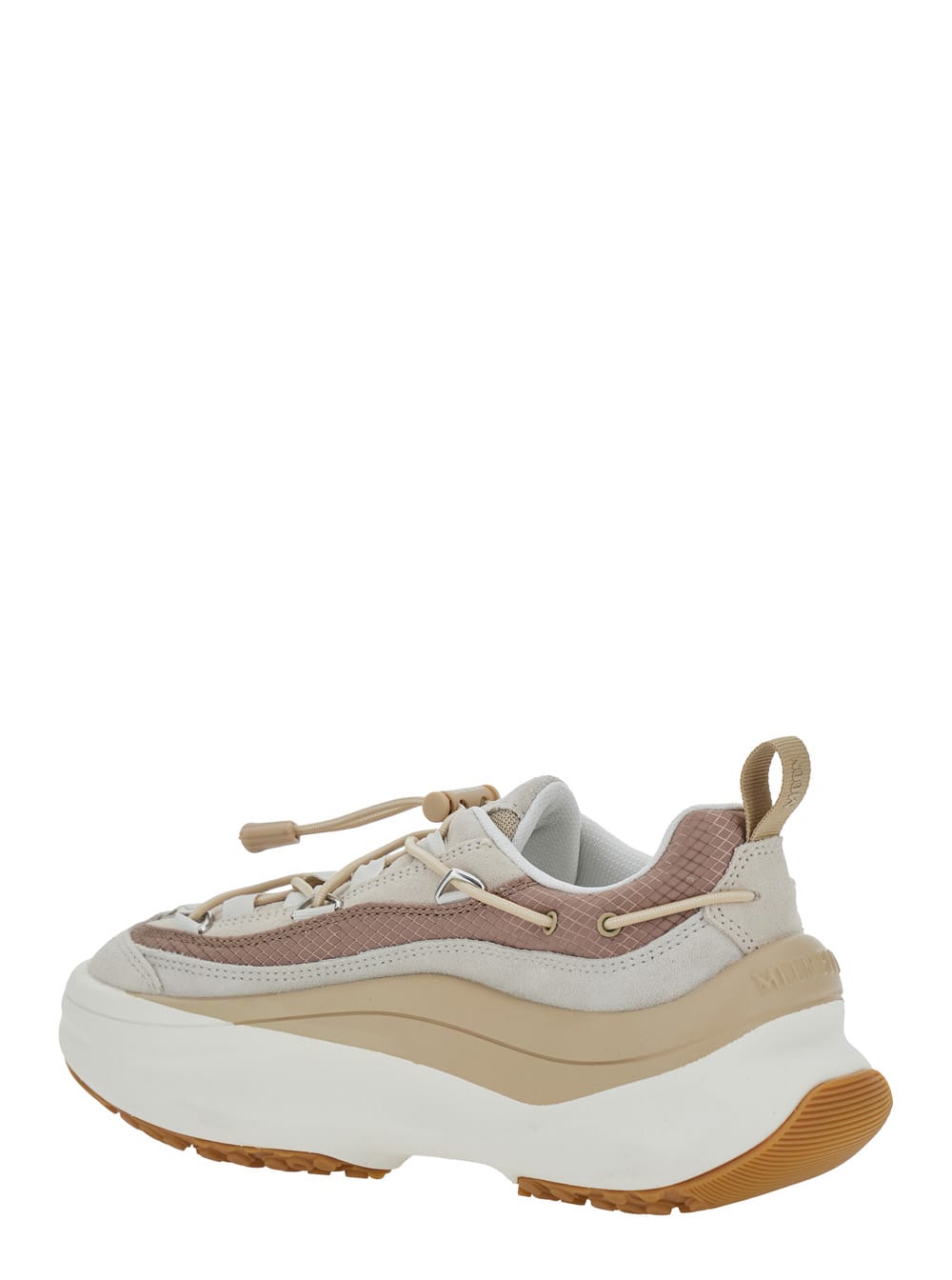 Moon Boot Lace-up Platform Sneakers In Neutral