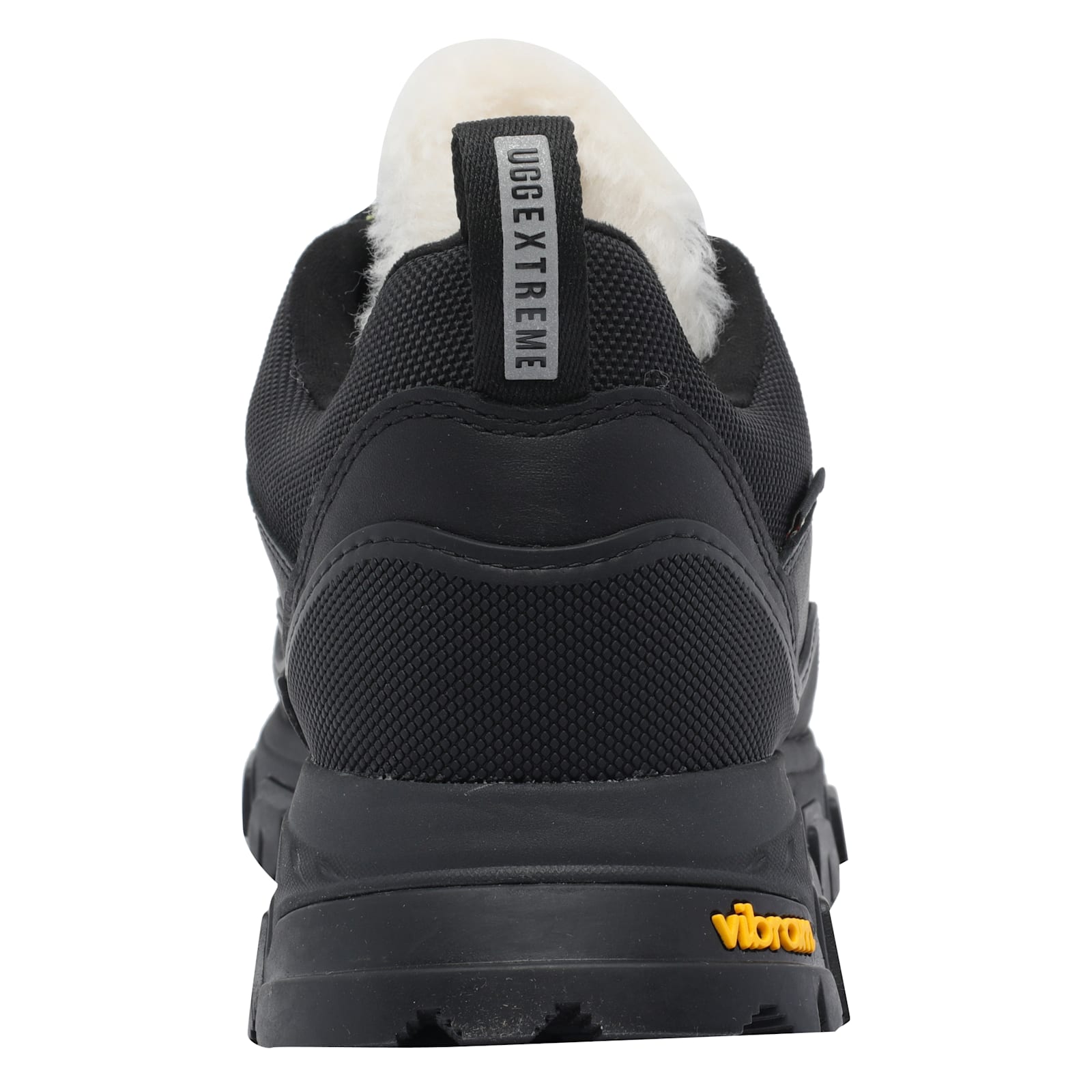 Ugg Black Canvas And Leather Metrotrek Sneakers In Black