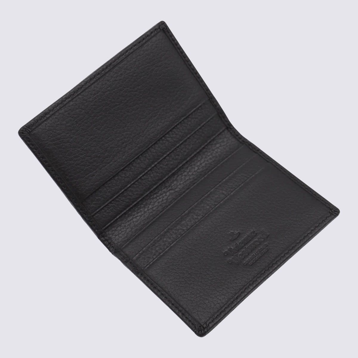 Vivienne Westwood Black Card Holder In Black