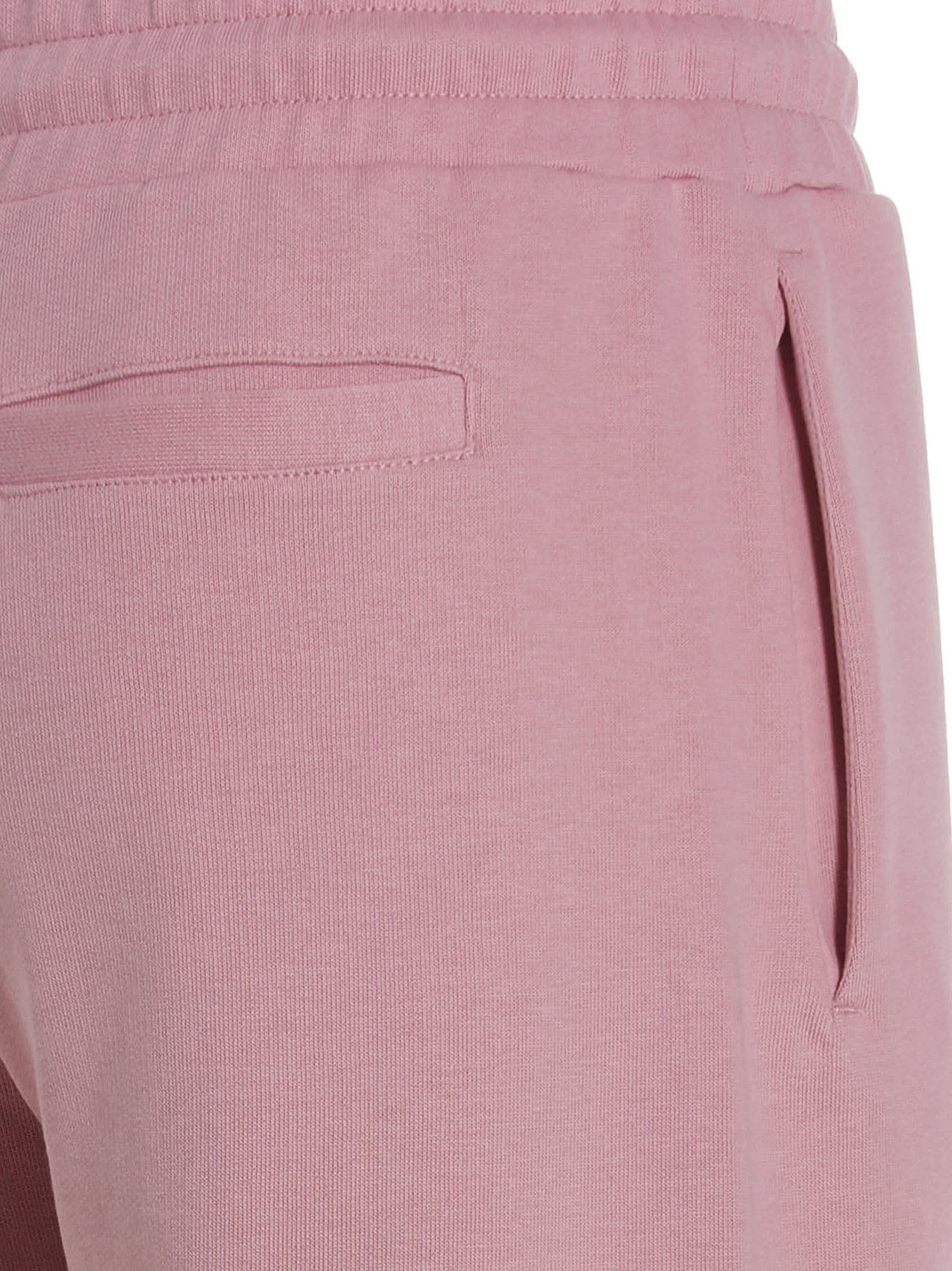 Shop Kenzo Crest Logo Joggers In Pink