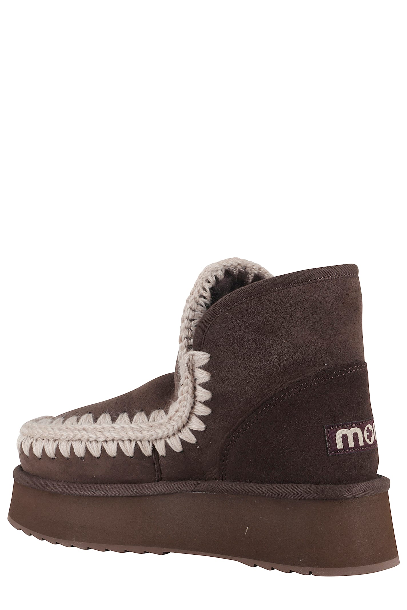 Mou Mini Eskimo Platform Boot In Brown