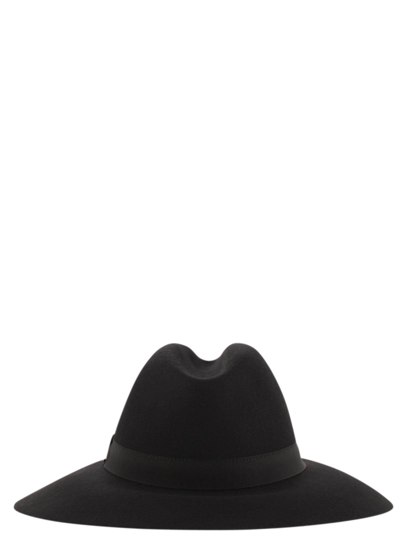 Fay Wool Felt Hat In Black
