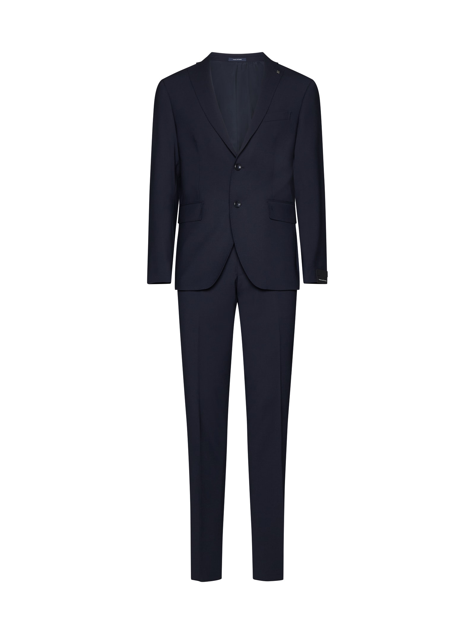 Shop Tagliatore Suit In Blue