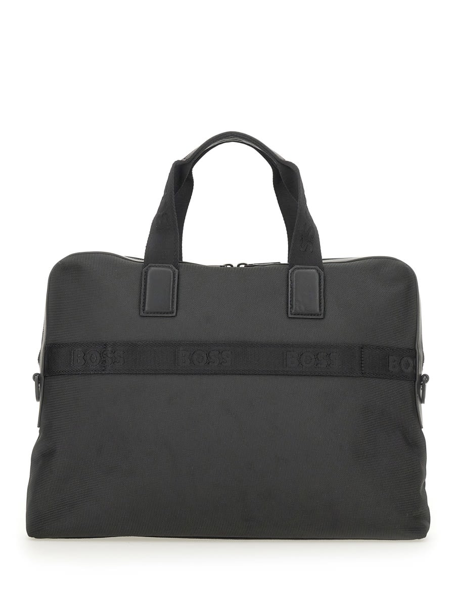 Hugo Boss Ray Bag With Shoulder Strap In Black