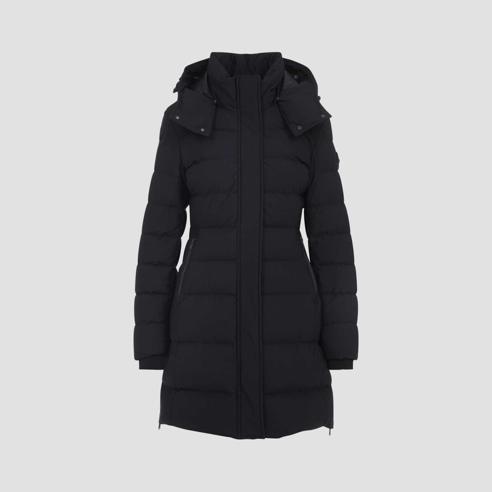 Moose Knuckles Watershed 3 Parka Jacket In Black
