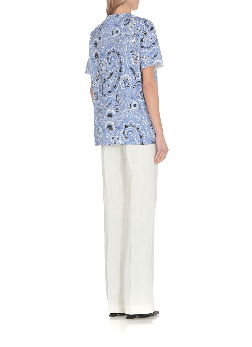 Shop Etro Cotton T-shirt