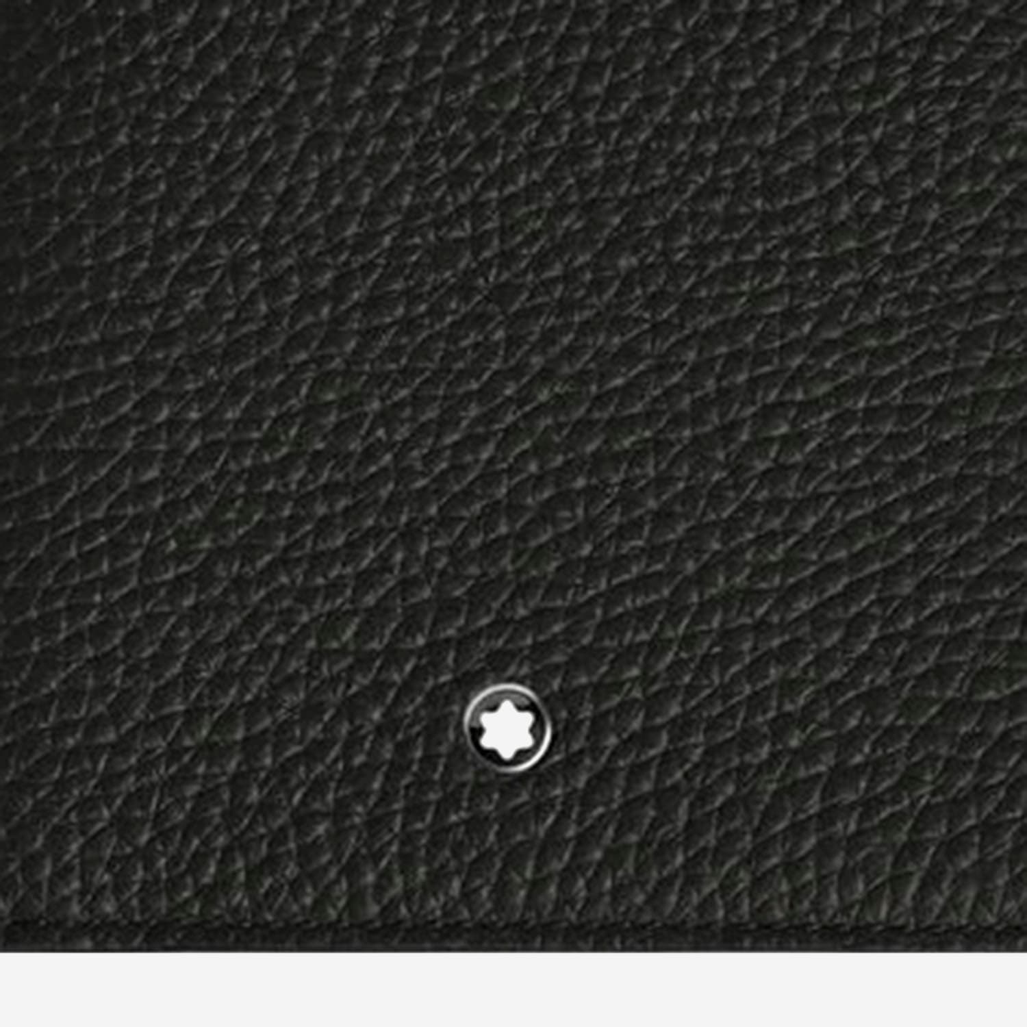 Montblanc Leather Wallet With Logo In Black
