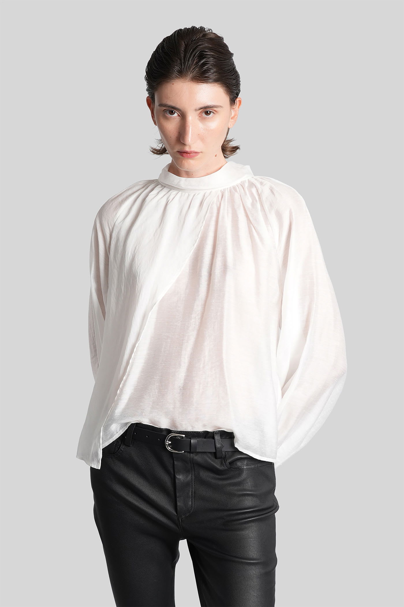 Iro Nahae Blouse In White Viscose In White