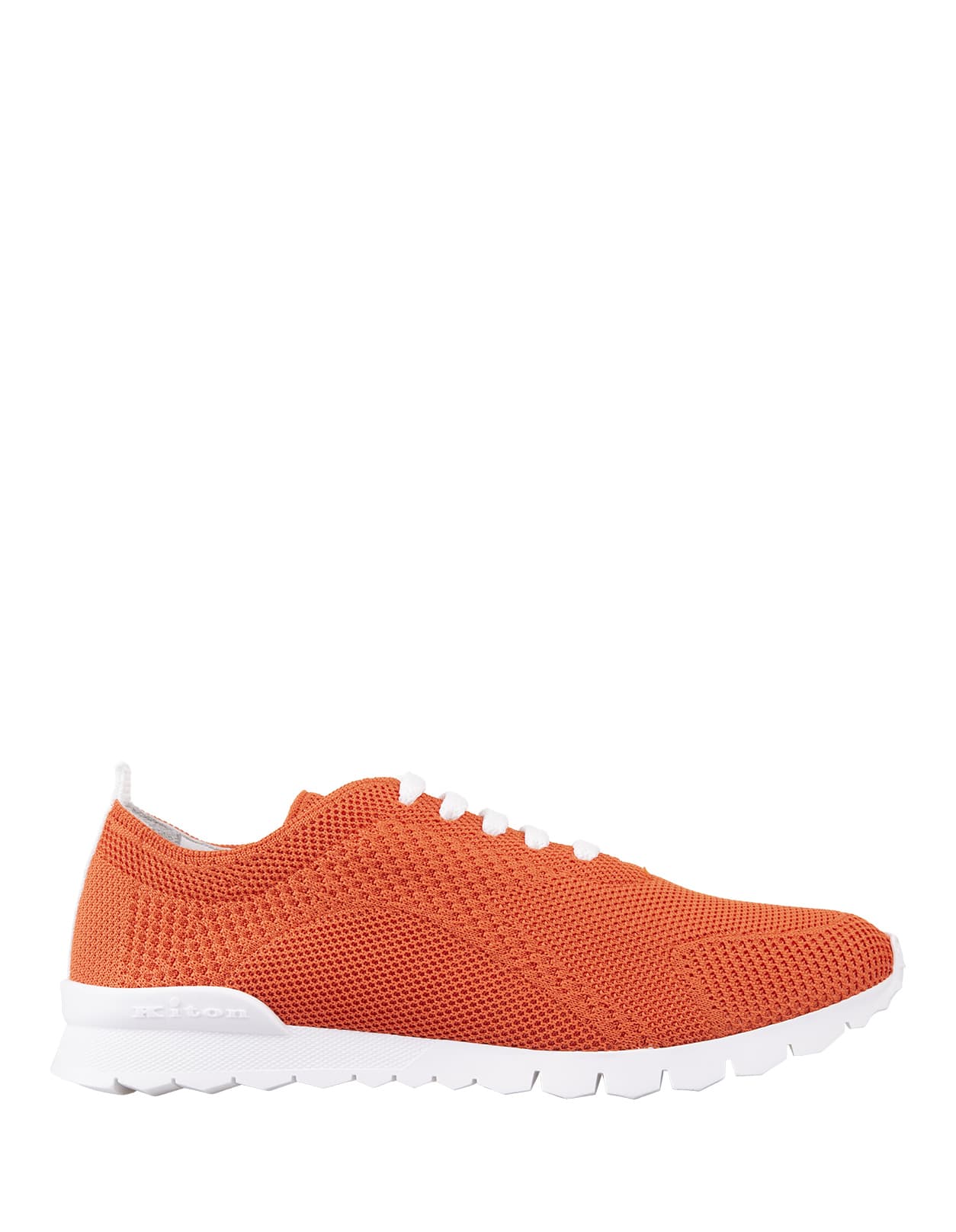 Shop Kiton Orange Fit Running Sneakers