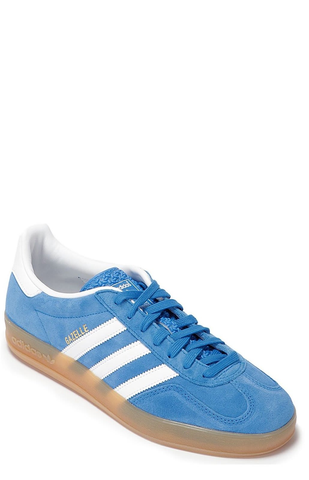 Shop Adidas Originals Gazelle Indoor Lowtop Sneakers In Turquoise