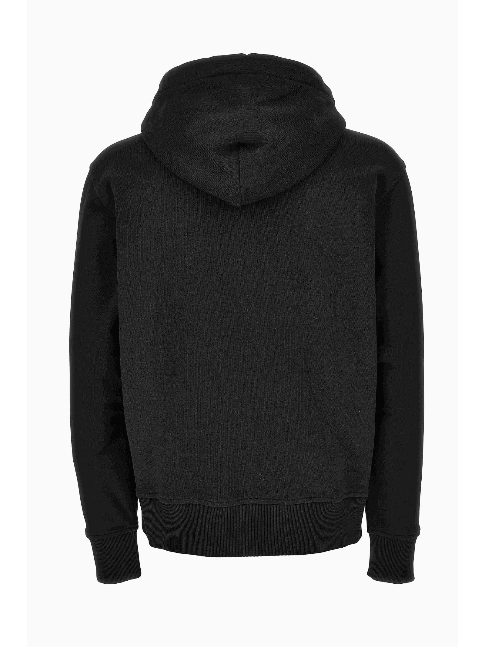 Shop Versace Jeans Couture Hoodie In Black