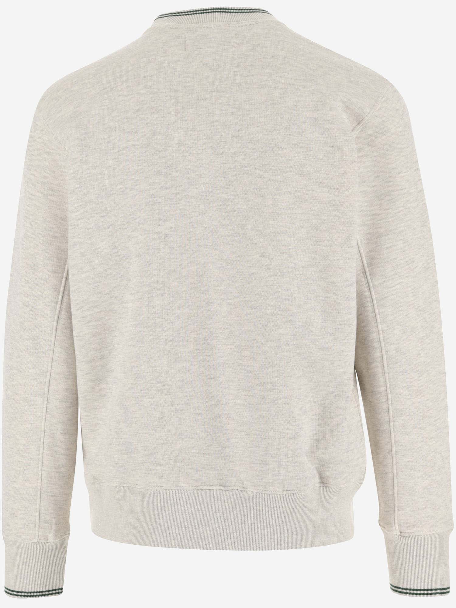 Shop Autry Cotton Blend Sweatshirt With Logo In Grey