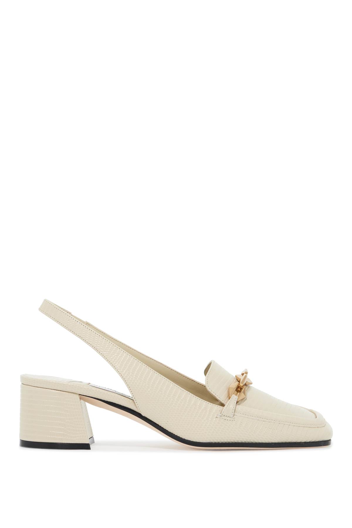 Shop Jimmy Choo Slingback Diamond Tilda 45 Dã©collet In Bamboo