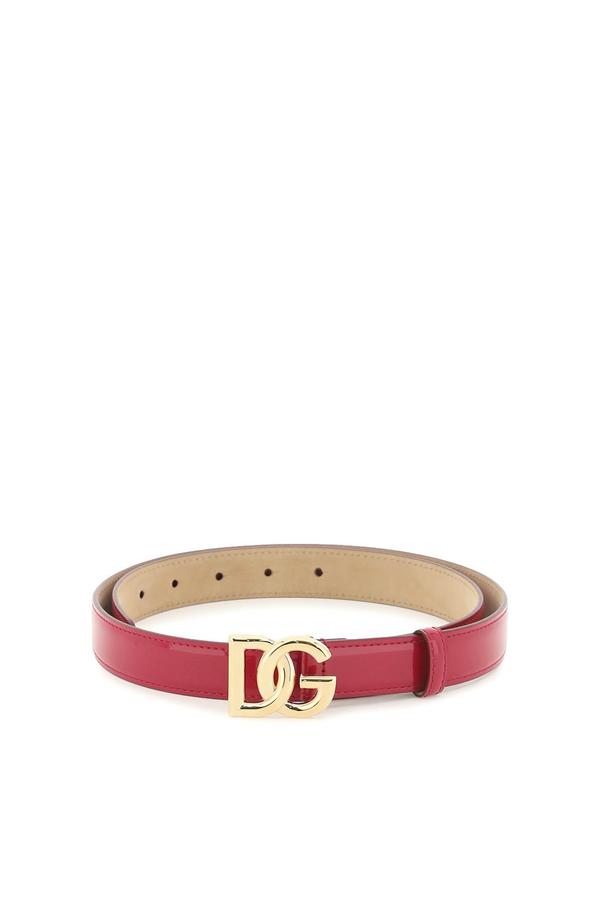 Dolce & Gabbana Belt With Logo Buckle