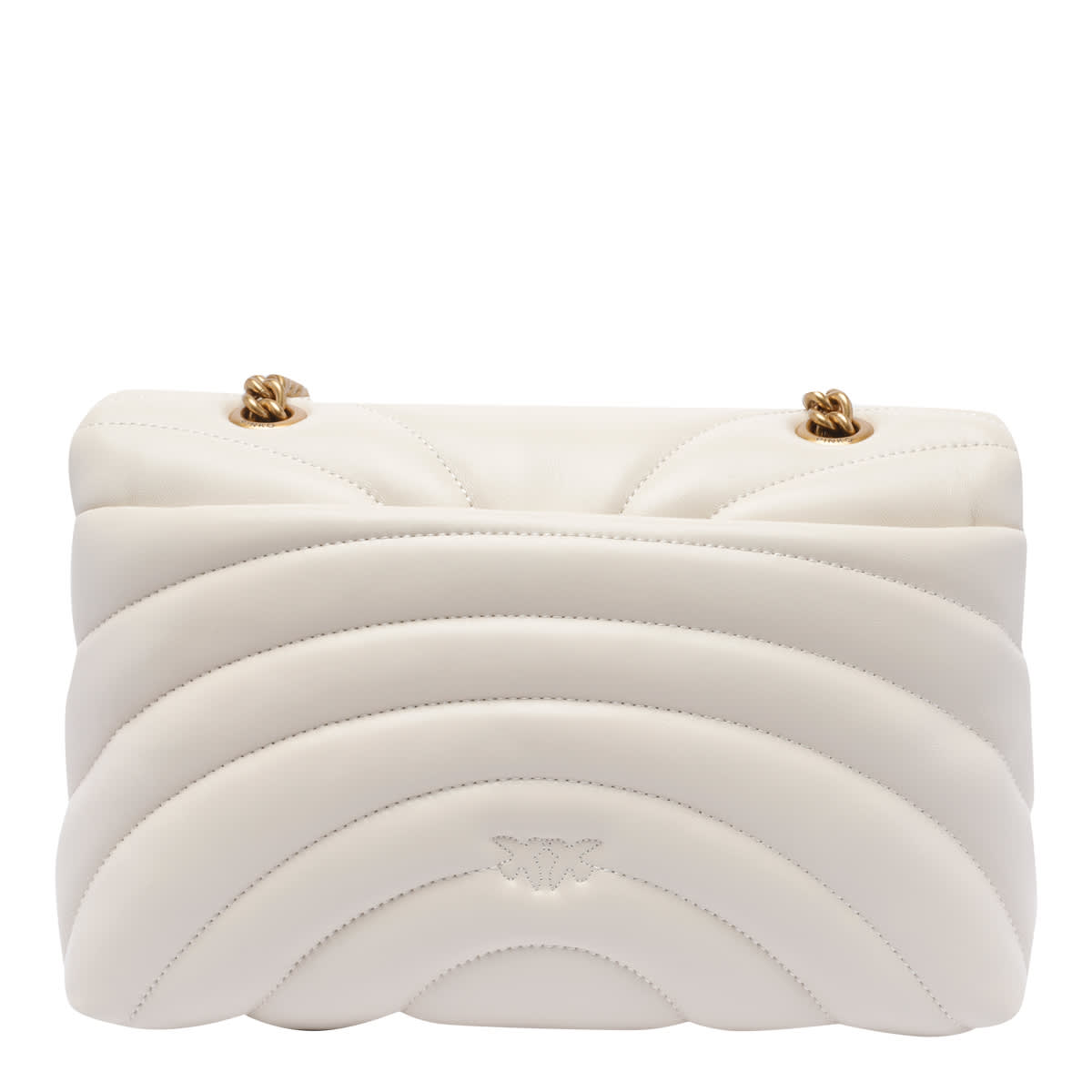 Pinko Classic Love Bag Puff Shoulder Bag In White