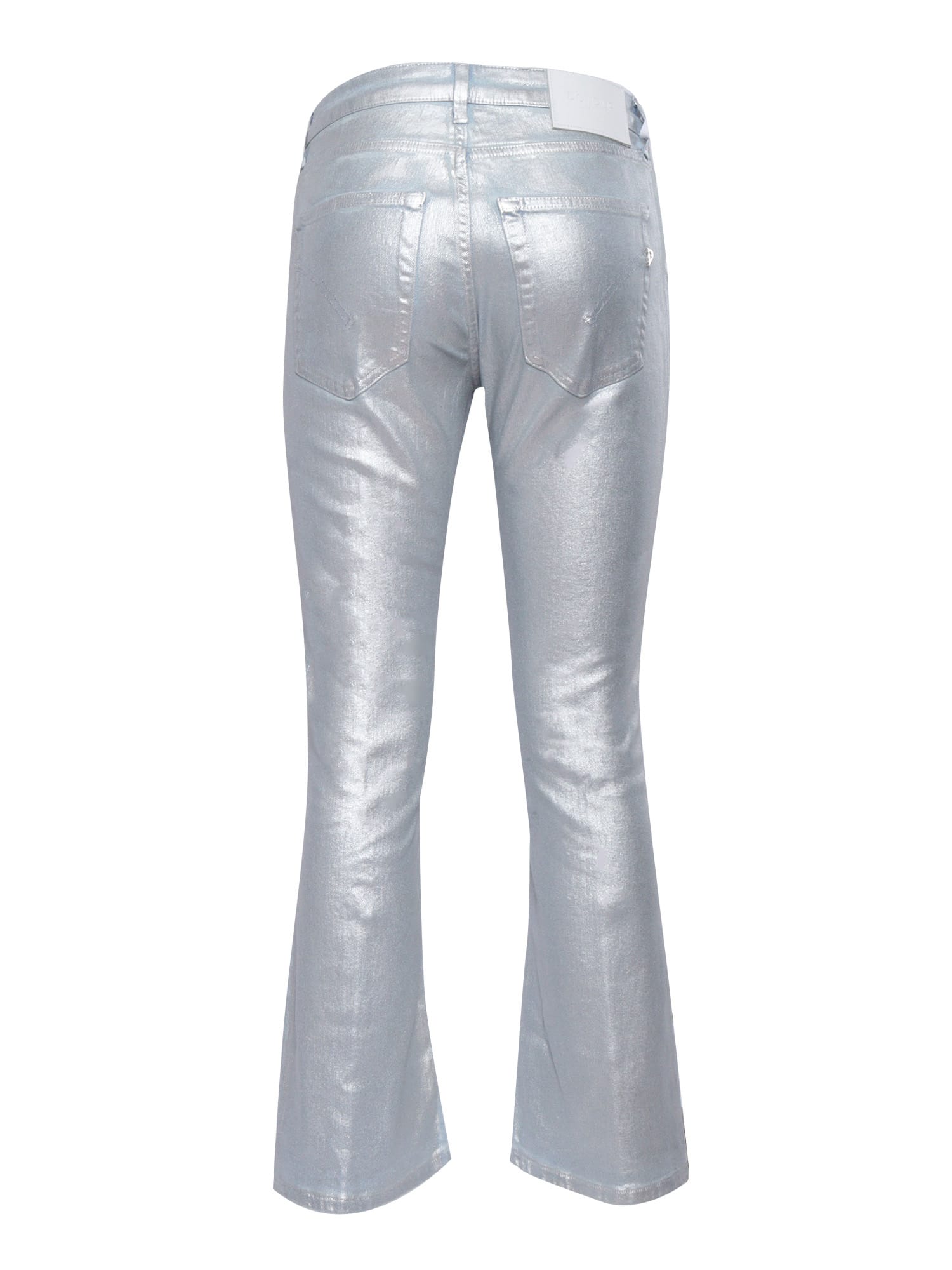 Shop Dondup Silver Jeans In Blue