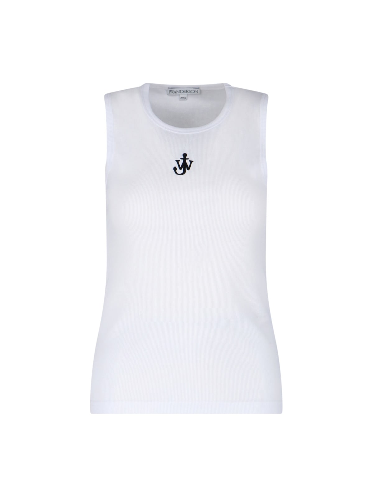 Jw Anderson Tank Top Anchor In White